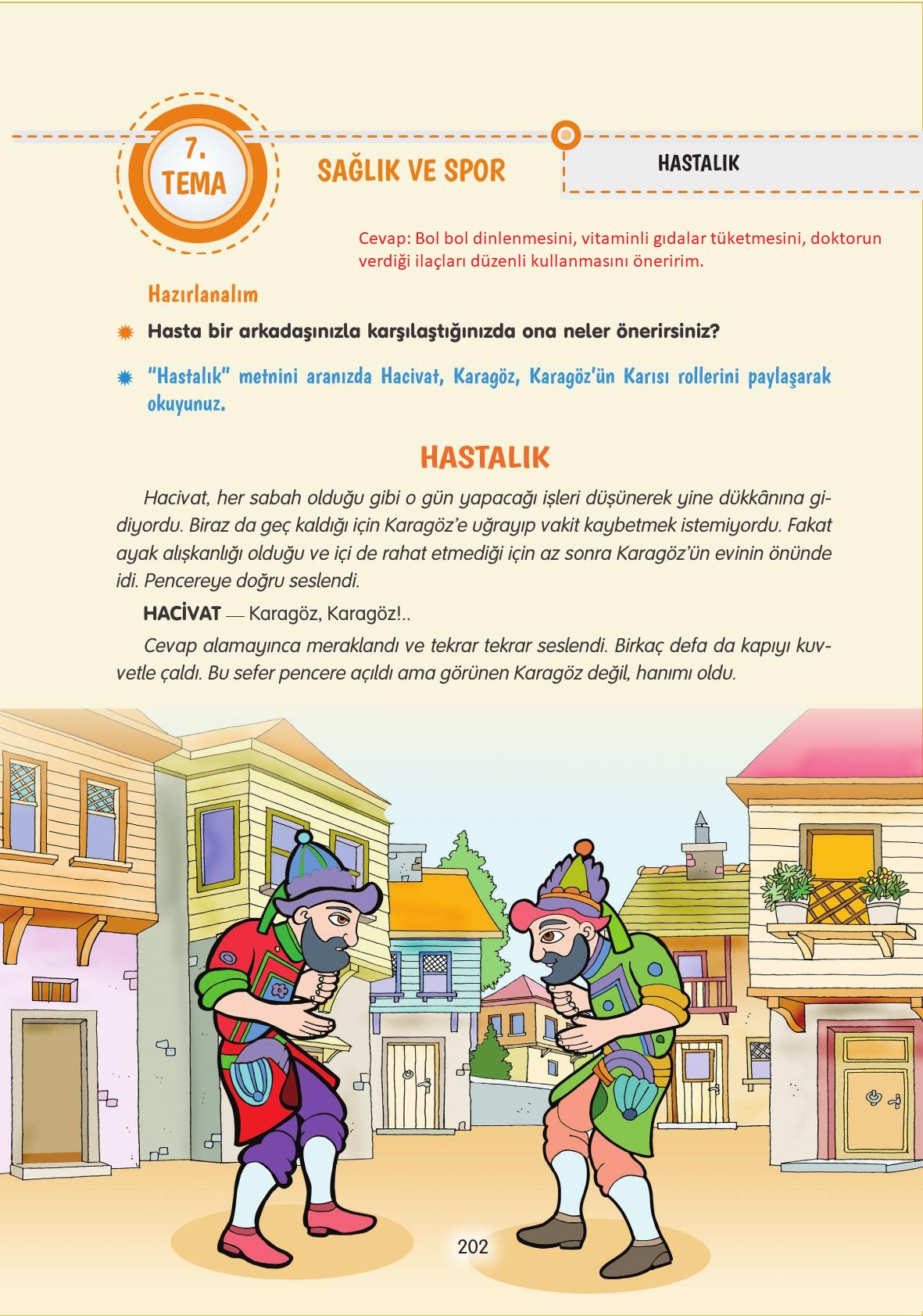 4. Sınıf Tuna Yayınları Türkçe Ders Kitabı Sayfa 202 Cevapları