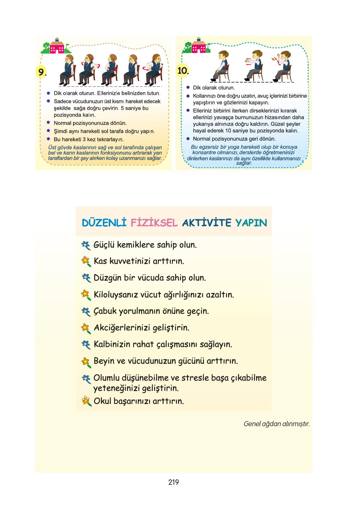 4. Sınıf Tuna Yayınları Türkçe Ders Kitabı Sayfa 219 Cevapları