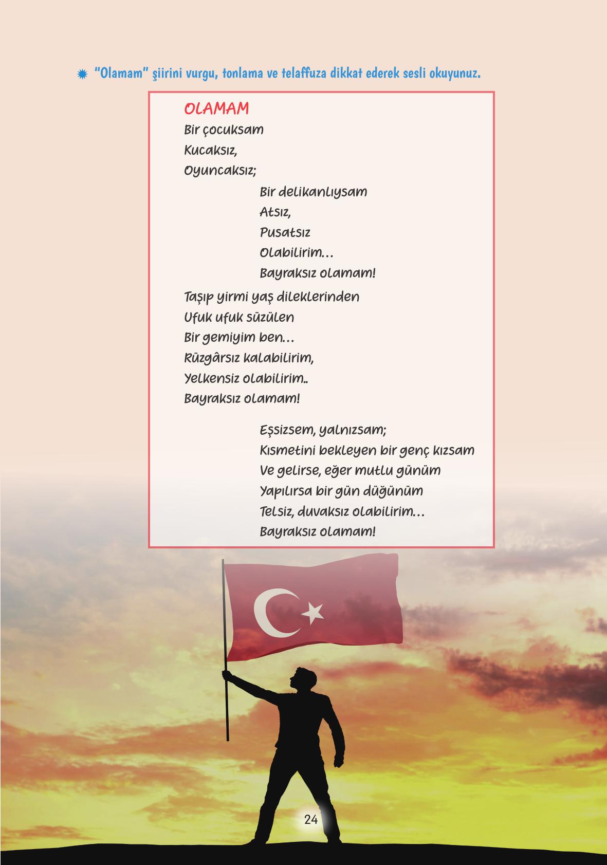 4. Sınıf Tuna Yayınları Türkçe Ders Kitabı Sayfa 24 Cevapları