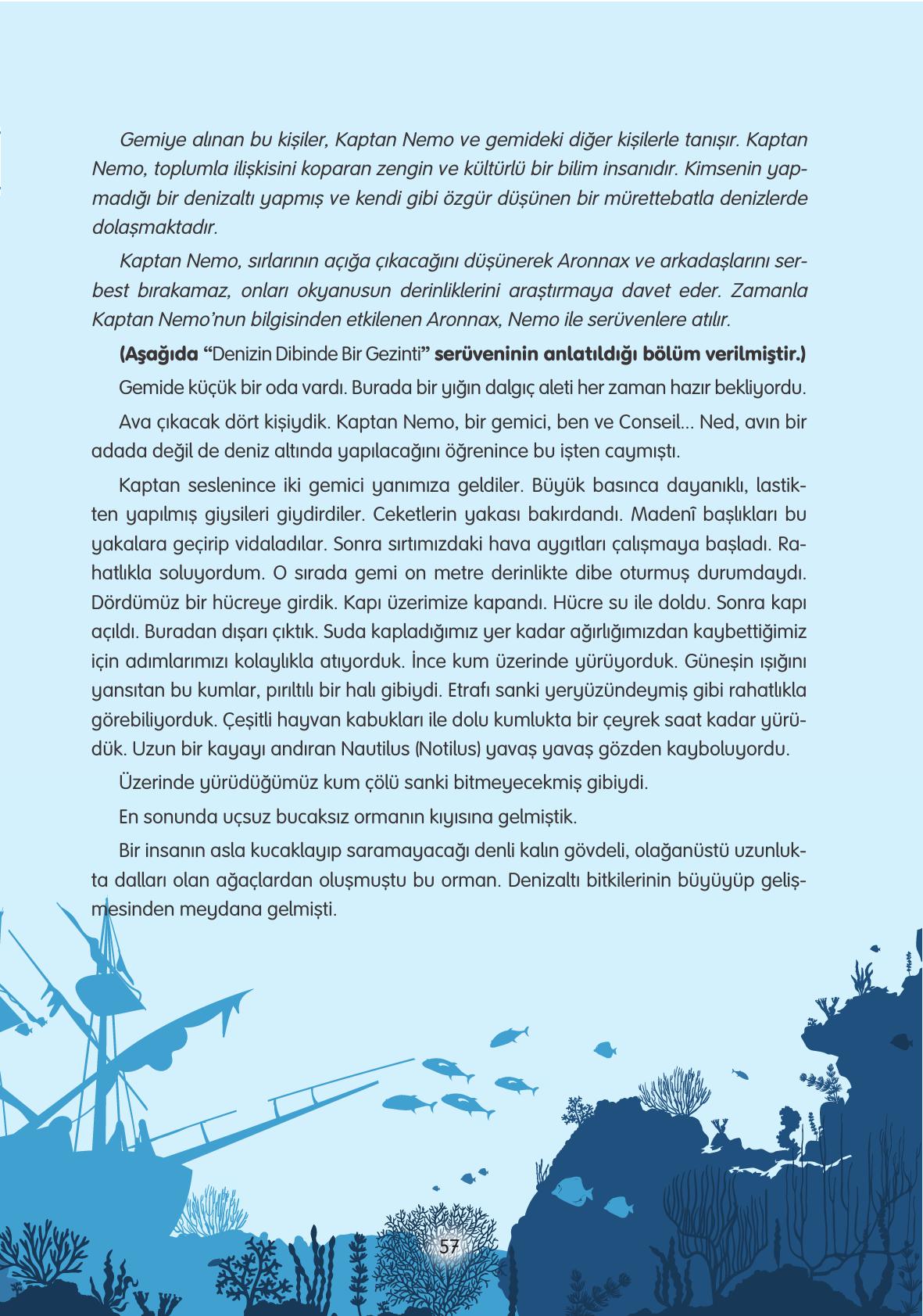 4. Sınıf Tuna Yayınları Türkçe Ders Kitabı Sayfa 57 Cevapları