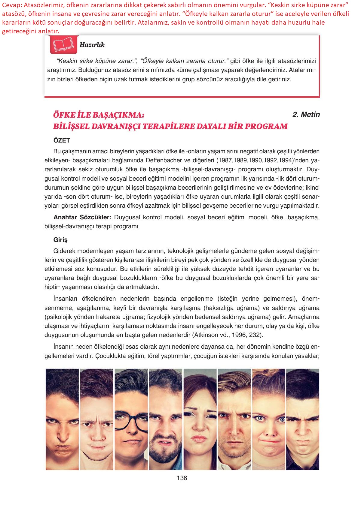 11. Sınıf Gizem Yayıncılık Edebiyat Ders Kitabı Sayfa 136 Cevapları 11. Sınıf Gizem Yayıncılık Edebiyat Ders Kitabı Sayfa 136 Cevapları