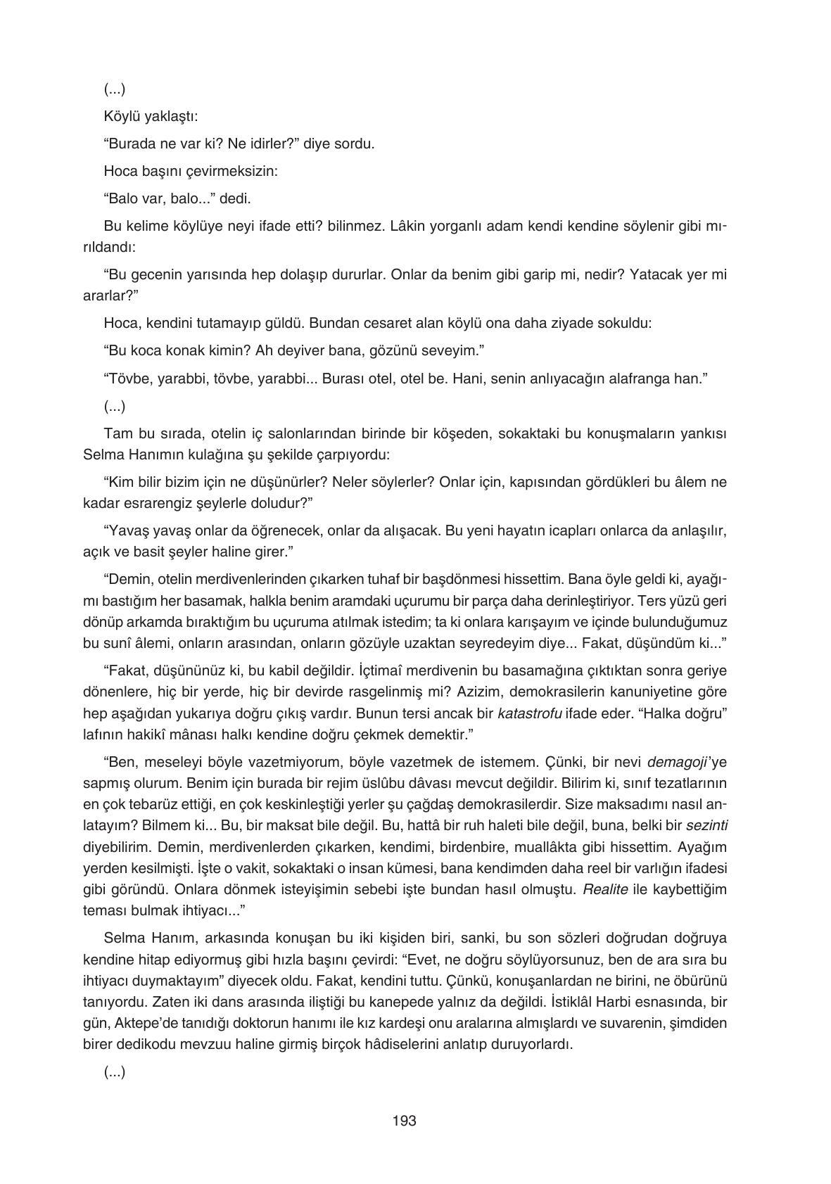 11. Sınıf Gizem Yayıncılık Edebiyat Ders Kitabı Sayfa 193 Cevapları