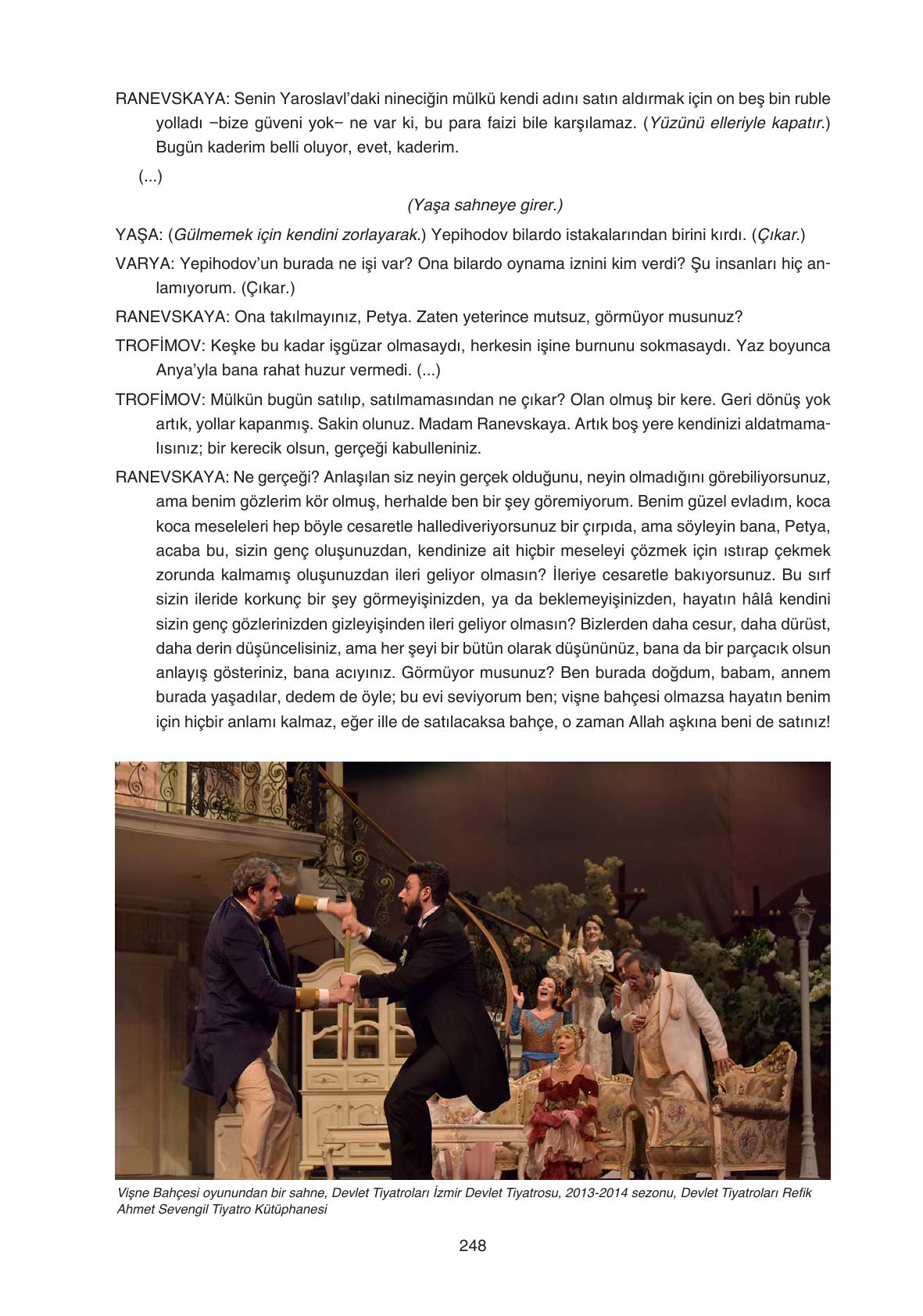 11. Sınıf Gizem Yayıncılık Edebiyat Ders Kitabı Sayfa 248 Cevapları