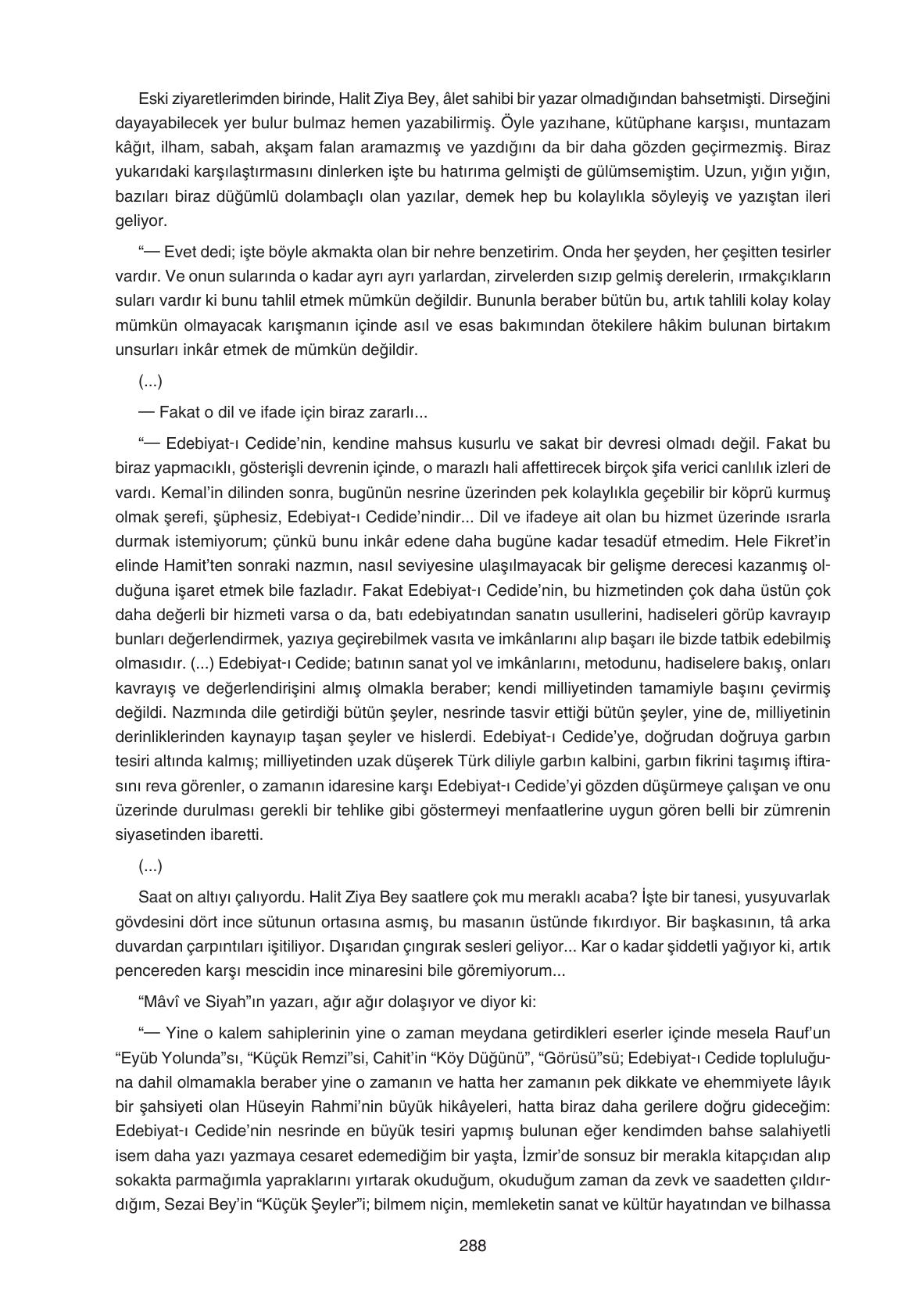 11. Sınıf Gizem Yayıncılık Edebiyat Ders Kitabı Sayfa 288 Cevapları