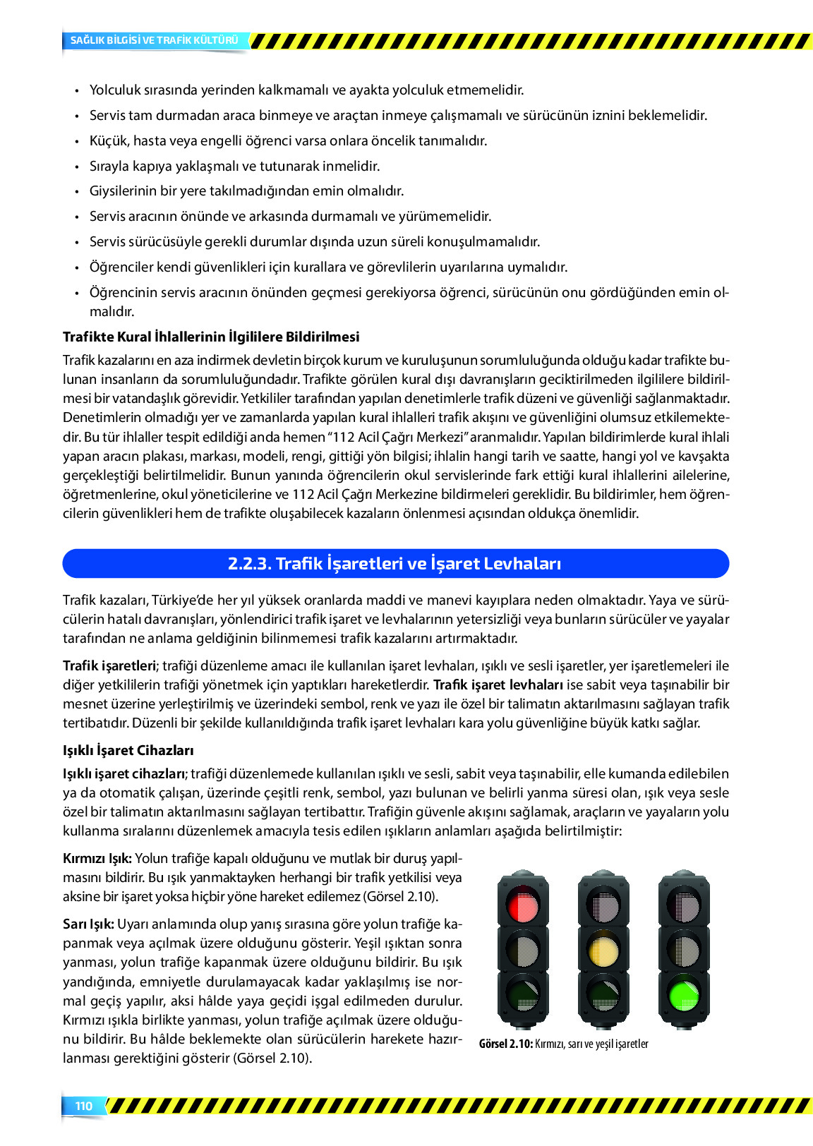 9. Sınıf Meb Yayınları Sağlık Bilgisi Ve Trafik Kültürü Ders Kitabı Sayfa 110 Cevapları 9. Sınıf Meb Yayınları Sağlık Bilgisi Ve Trafik Kültürü Ders Kitabı Sayfa 110 Cevapları
