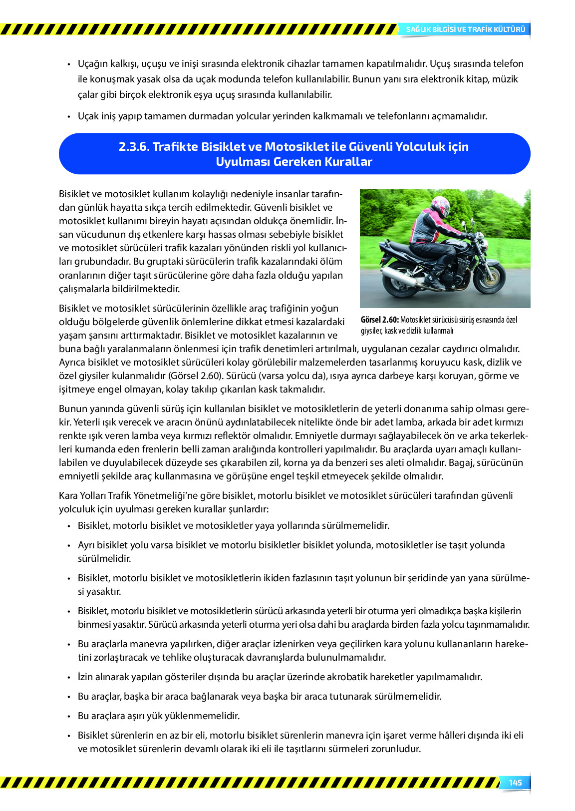 9. Sınıf Meb Yayınları Sağlık Bilgisi Ve Trafik Kültürü Ders Kitabı Sayfa 145 Cevapları