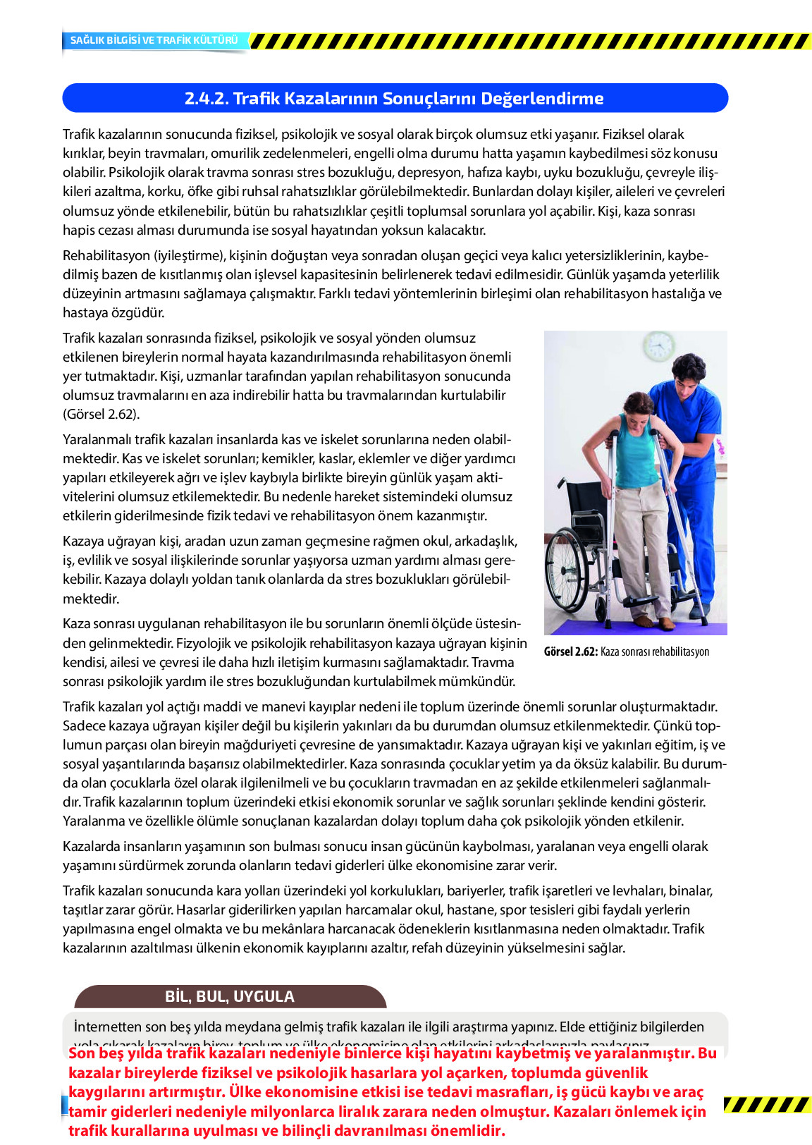 9. Sınıf Meb Yayınları Sağlık Bilgisi Ve Trafik Kültürü Ders Kitabı Sayfa 150 Cevapları