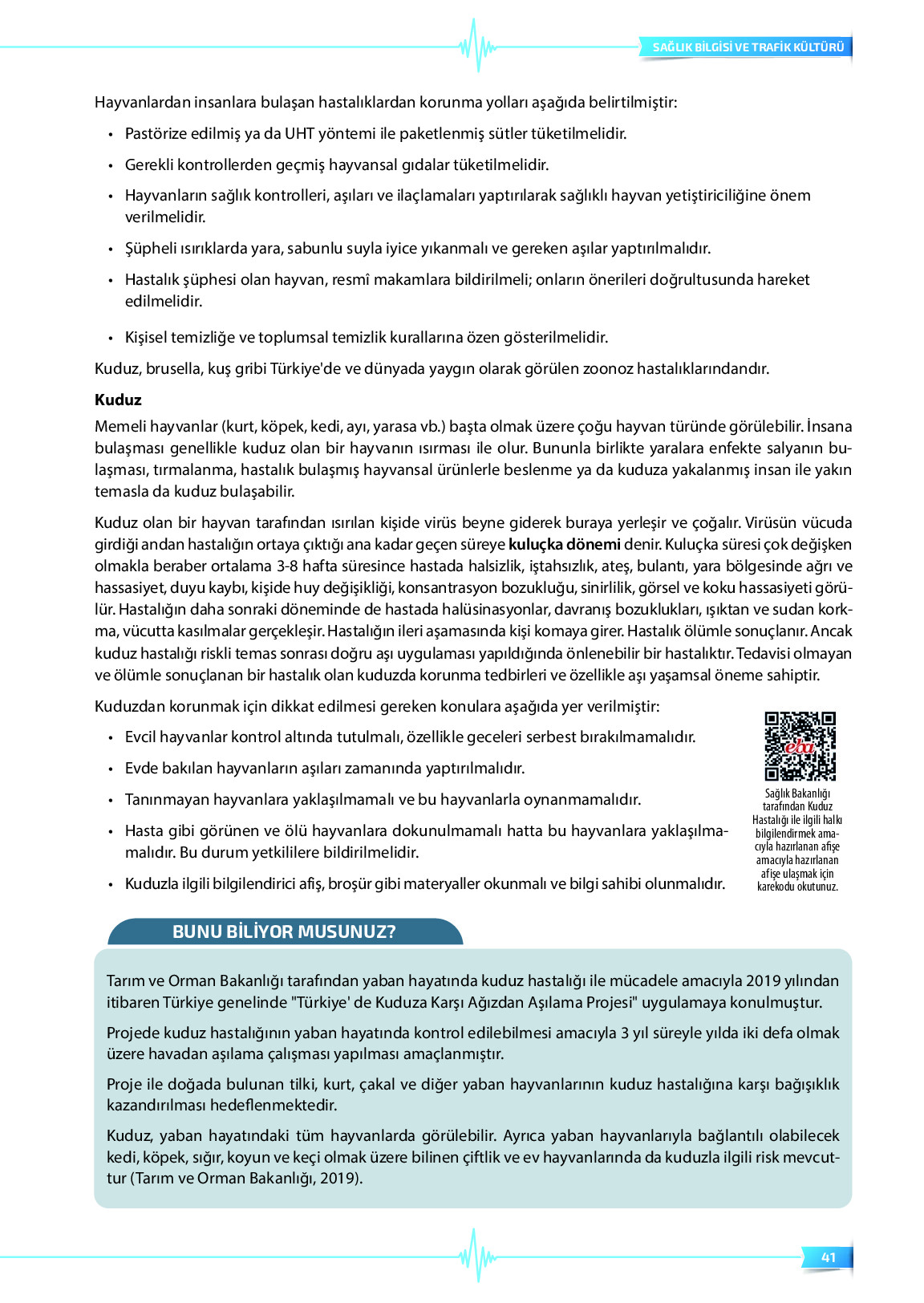 9. Sınıf Meb Yayınları Sağlık Bilgisi Ve Trafik Kültürü Ders Kitabı Sayfa 41 Cevapları 9. Sınıf Meb Yayınları Sağlık Bilgisi Ve Trafik Kültürü Ders Kitabı Sayfa 41 Cevapları