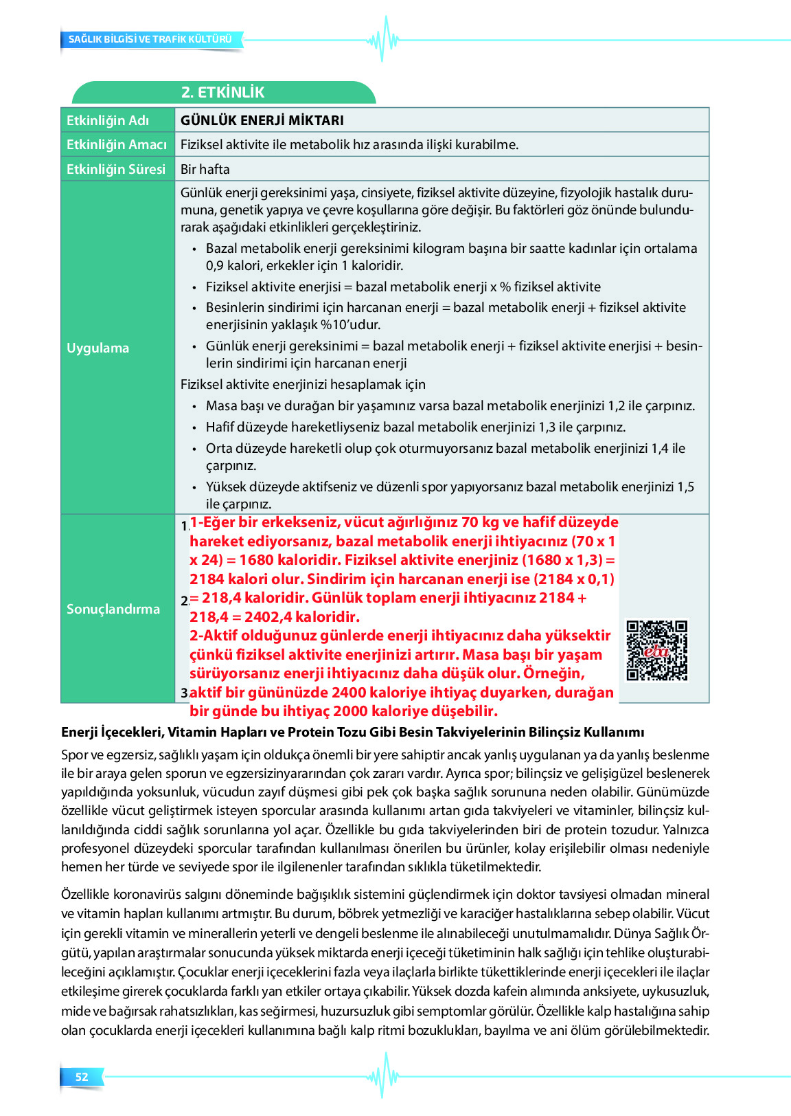 9. Sınıf Meb Yayınları Sağlık Bilgisi Ve Trafik Kültürü Ders Kitabı Sayfa 52 Cevapları 9. Sınıf Meb Yayınları Sağlık Bilgisi Ve Trafik Kültürü Ders Kitabı Sayfa 52 Cevapları
