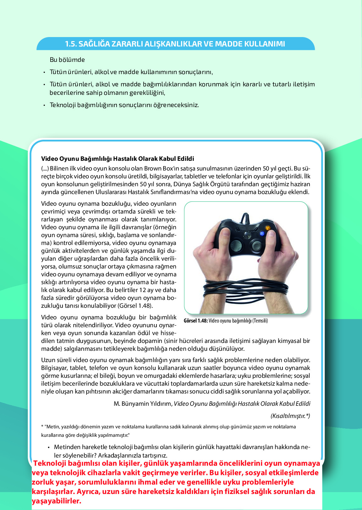 9. Sınıf Meb Yayınları Sağlık Bilgisi Ve Trafik Kültürü Ders Kitabı Sayfa 70 Cevapları