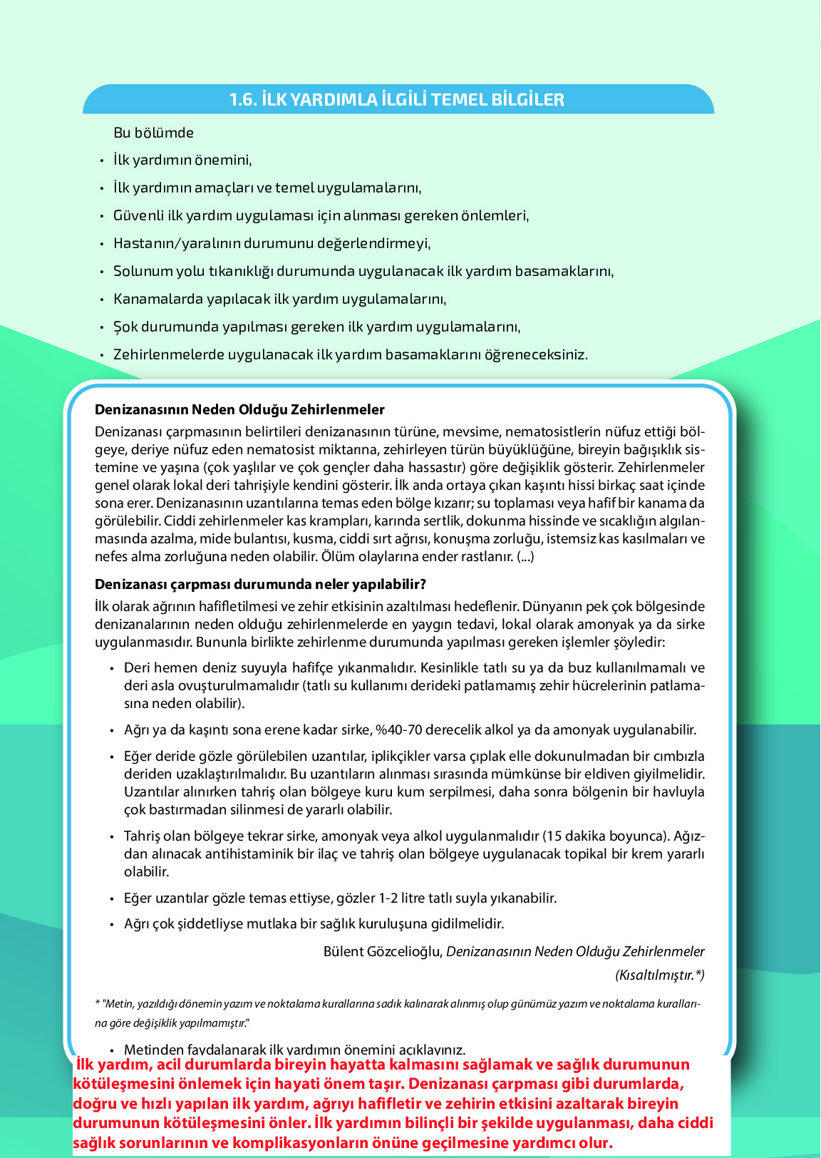 9. Sınıf Meb Yayınları Sağlık Bilgisi Ve Trafik Kültürü Ders Kitabı Sayfa 78 Cevapları