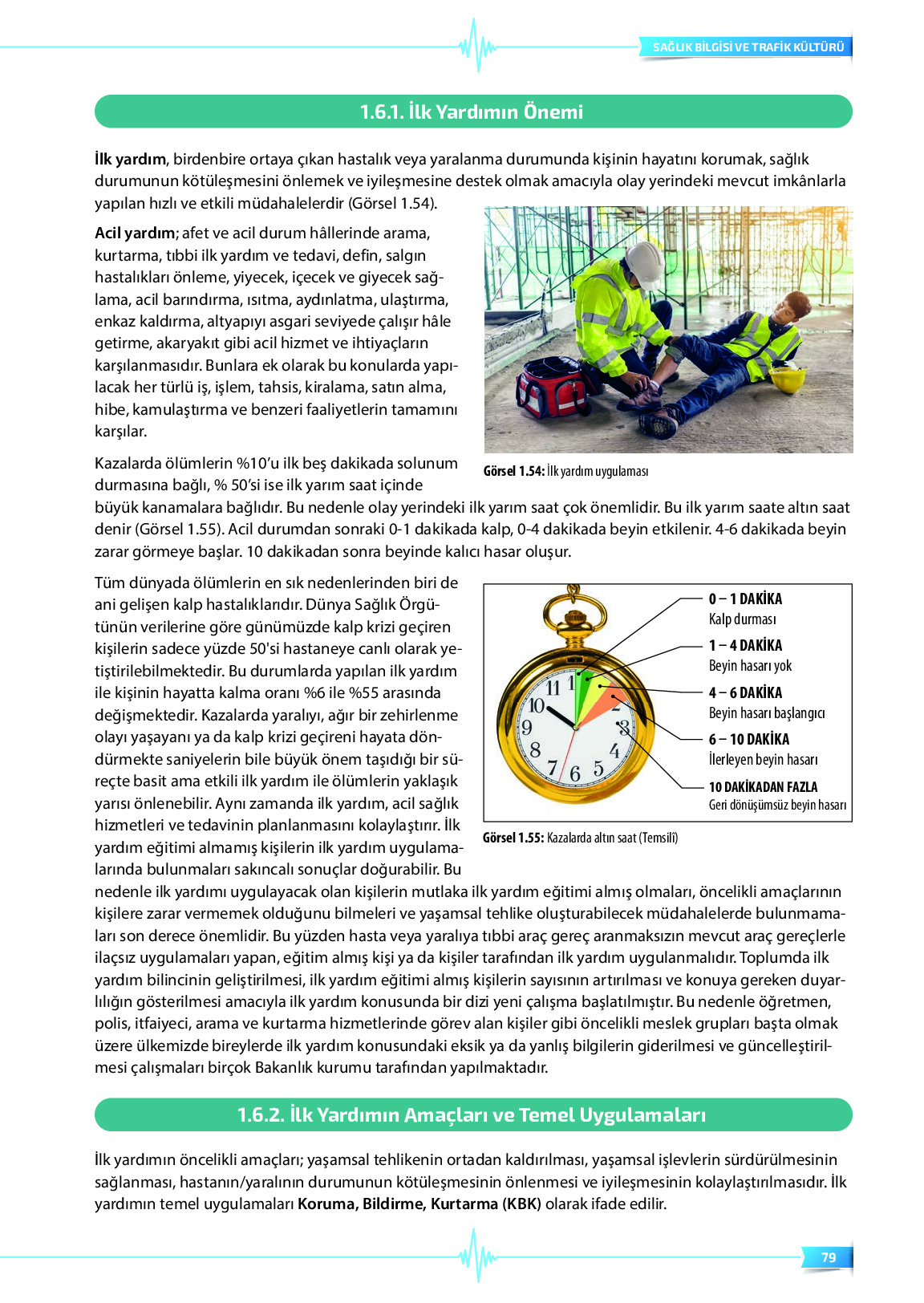 9. Sınıf Meb Yayınları Sağlık Bilgisi Ve Trafik Kültürü Ders Kitabı Sayfa 79 Cevapları