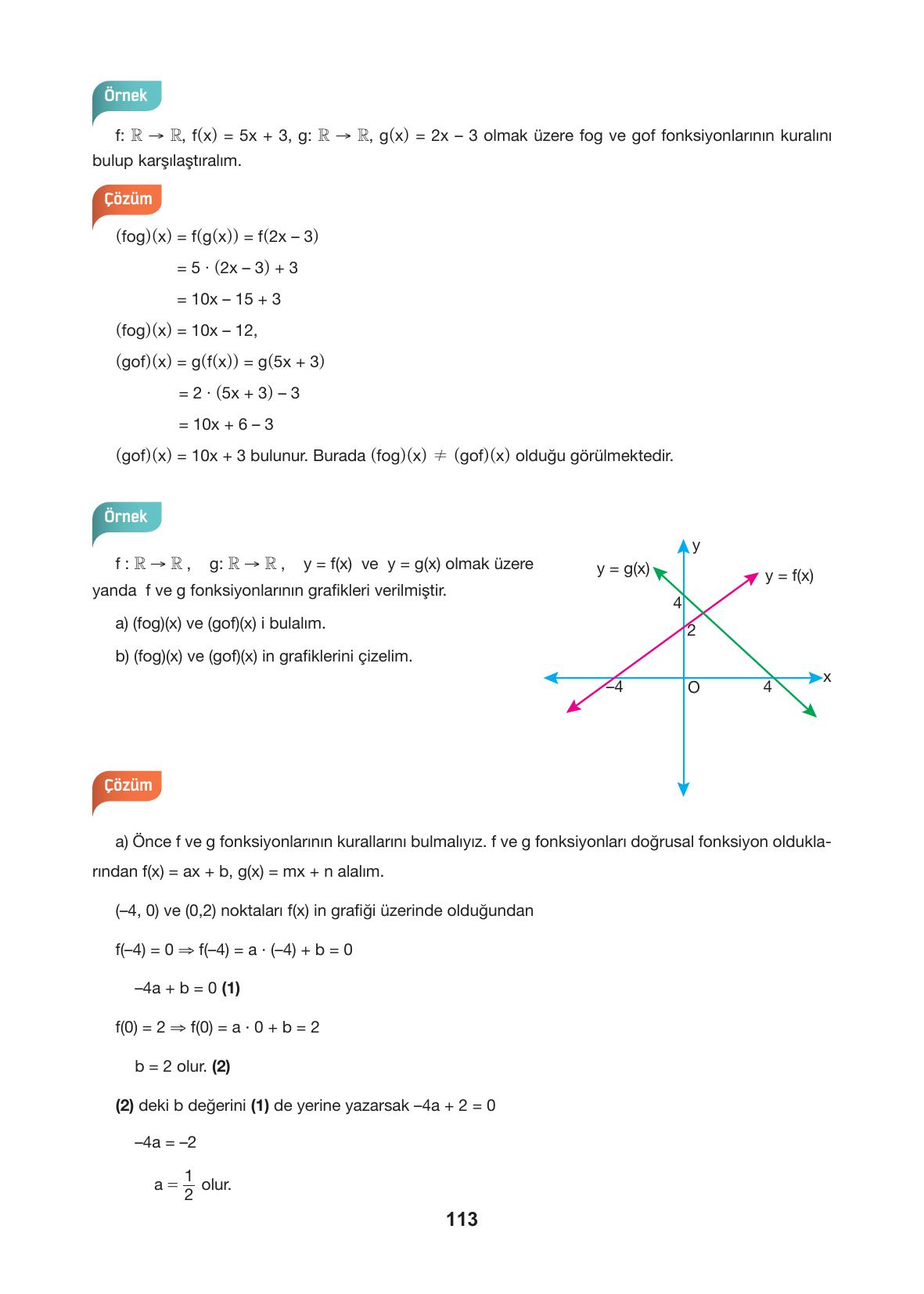 10. Sınıf Hecce Yayıncılık Matematik Ders Kitabı Sayfa 113 Cevapları 10. Sınıf Hecce Yayıncılık Matematik Ders Kitabı Sayfa 113 Cevapları