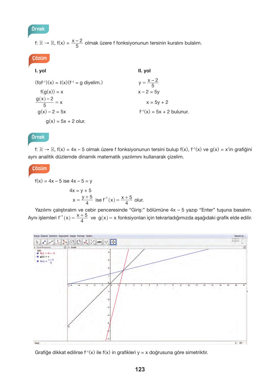 10. Sınıf Hecce Yayıncılık Matematik Ders Kitabı Sayfa 123 Cevapları 10. Sınıf Hecce Yayıncılık Matematik Ders Kitabı Sayfa 123 Cevapları