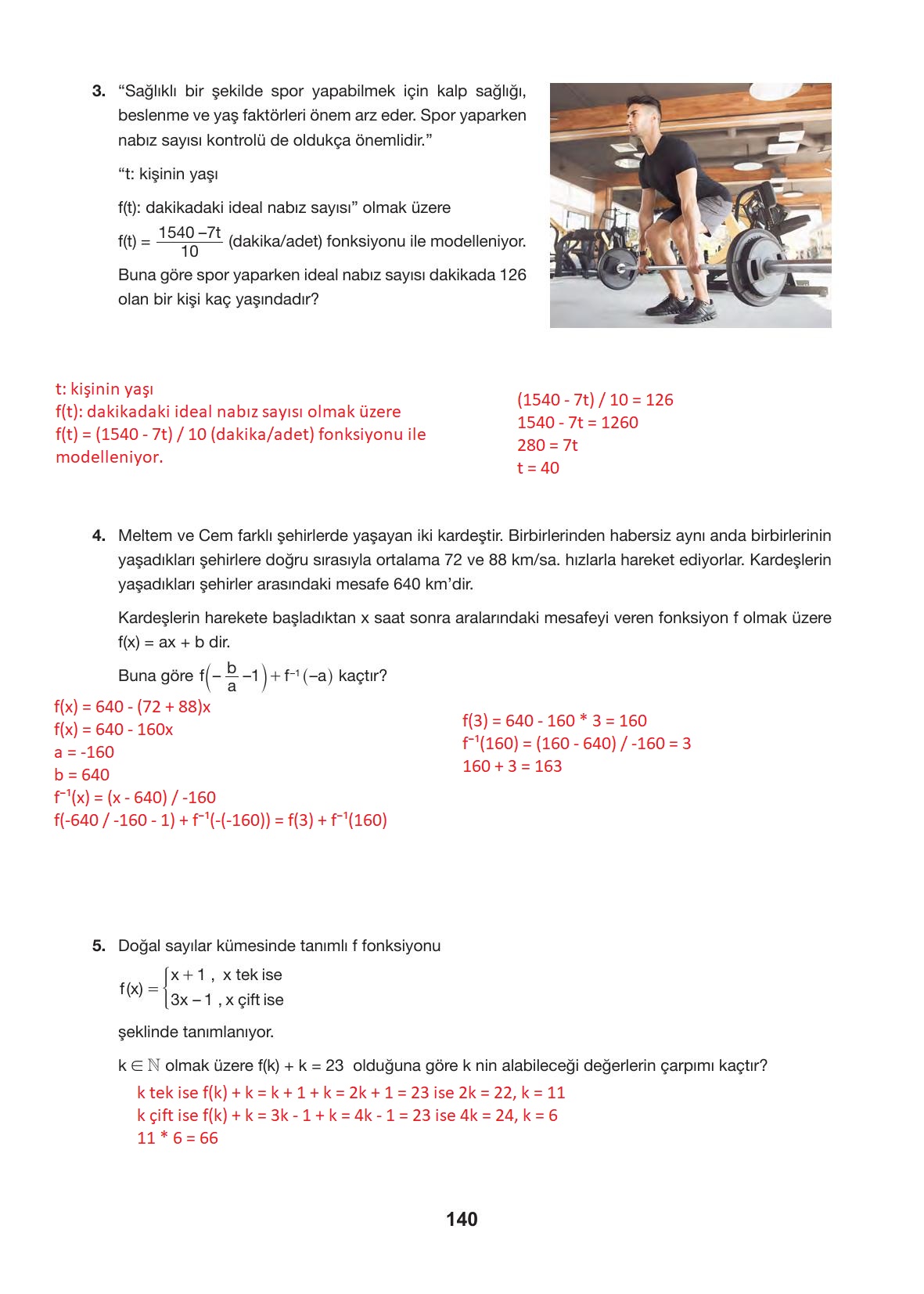 10. Sınıf Hecce Yayıncılık Matematik Ders Kitabı Sayfa 140 Cevapları 10. Sınıf Hecce Yayıncılık Matematik Ders Kitabı Sayfa 140 Cevapları
