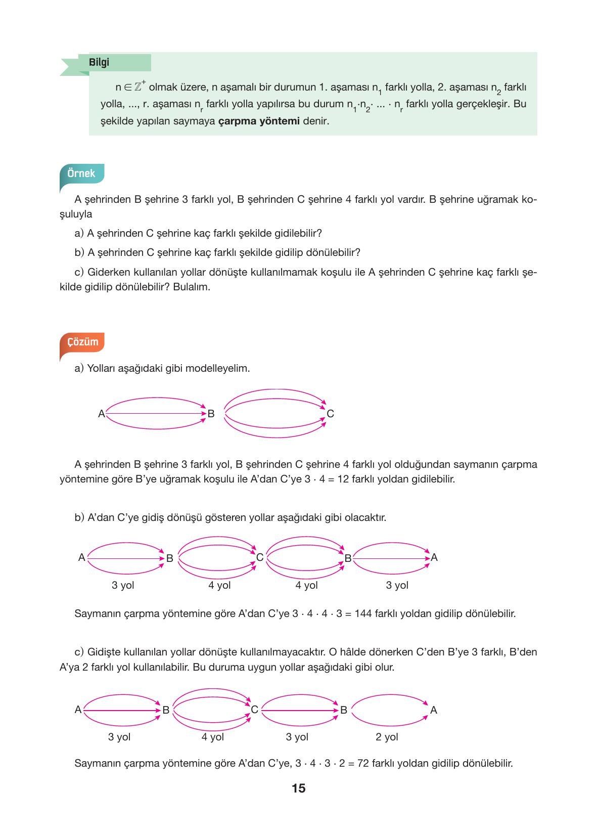10. Sınıf Hecce Yayıncılık Matematik Ders Kitabı Sayfa 15 Cevapları 10. Sınıf Hecce Yayıncılık Matematik Ders Kitabı Sayfa 15 Cevapları