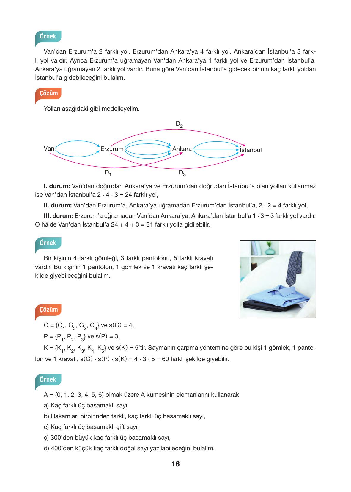 10. Sınıf Hecce Yayıncılık Matematik Ders Kitabı Sayfa 16 Cevapları 10. Sınıf Hecce Yayıncılık Matematik Ders Kitabı Sayfa 16 Cevapları