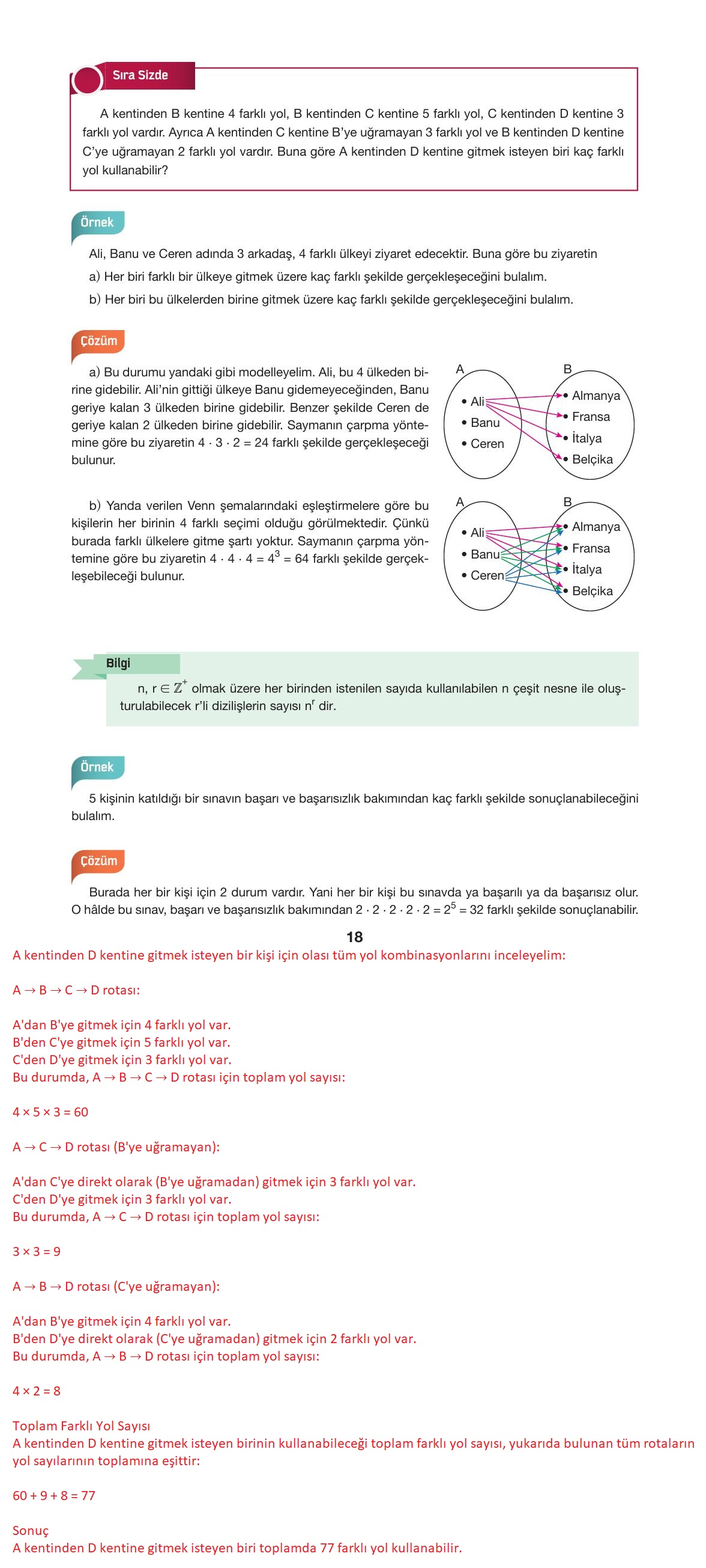 10. Sınıf Hecce Yayıncılık Matematik Ders Kitabı Sayfa 18 Cevapları 10. Sınıf Hecce Yayıncılık Matematik Ders Kitabı Sayfa 18 Cevapları