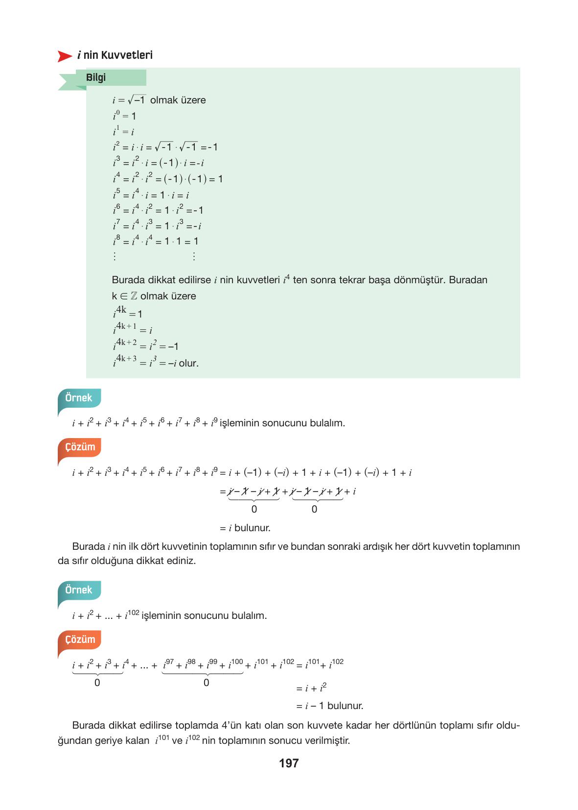 10. Sınıf Hecce Yayıncılık Matematik Ders Kitabı Sayfa 197 Cevapları 10. Sınıf Hecce Yayıncılık Matematik Ders Kitabı Sayfa 197 Cevapları