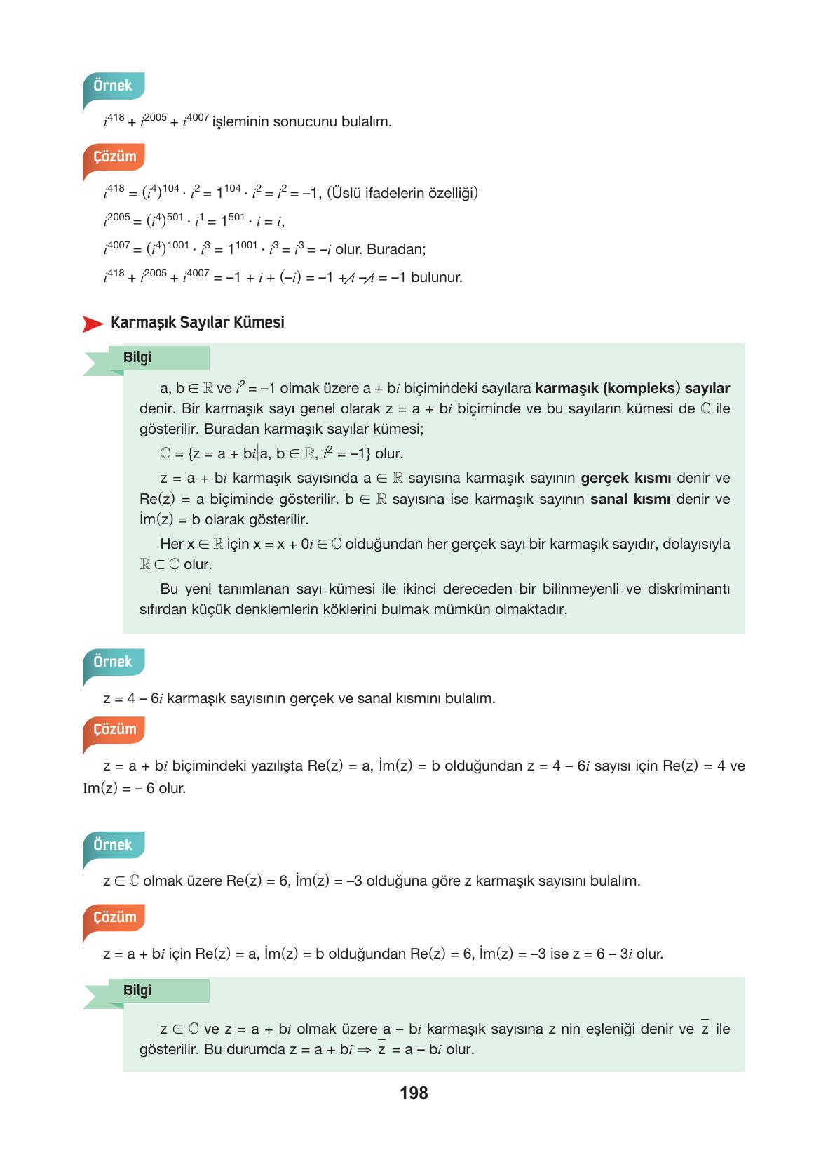 10. Sınıf Hecce Yayıncılık Matematik Ders Kitabı Sayfa 198 Cevapları 10. Sınıf Hecce Yayıncılık Matematik Ders Kitabı Sayfa 198 Cevapları
