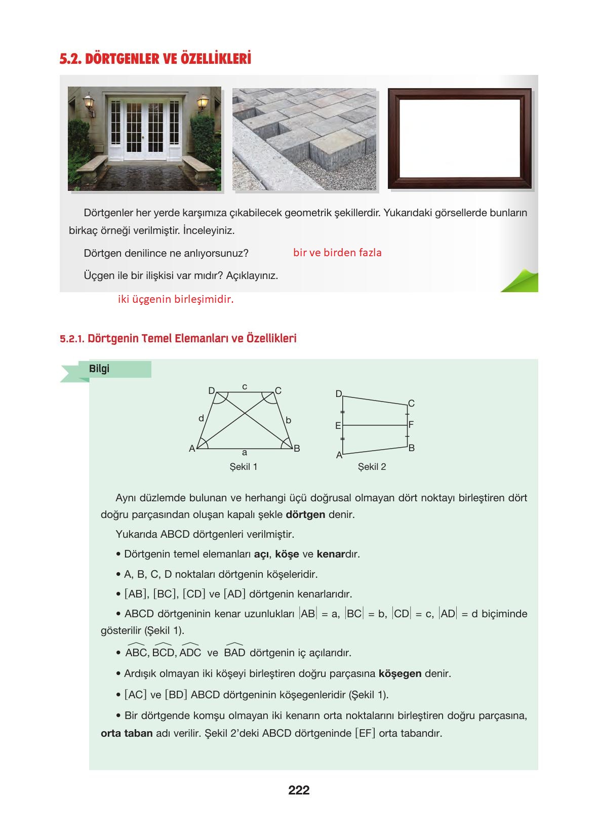 10. Sınıf Hecce Yayıncılık Matematik Ders Kitabı Sayfa 222 Cevapları 10. Sınıf Hecce Yayıncılık Matematik Ders Kitabı Sayfa 222 Cevapları