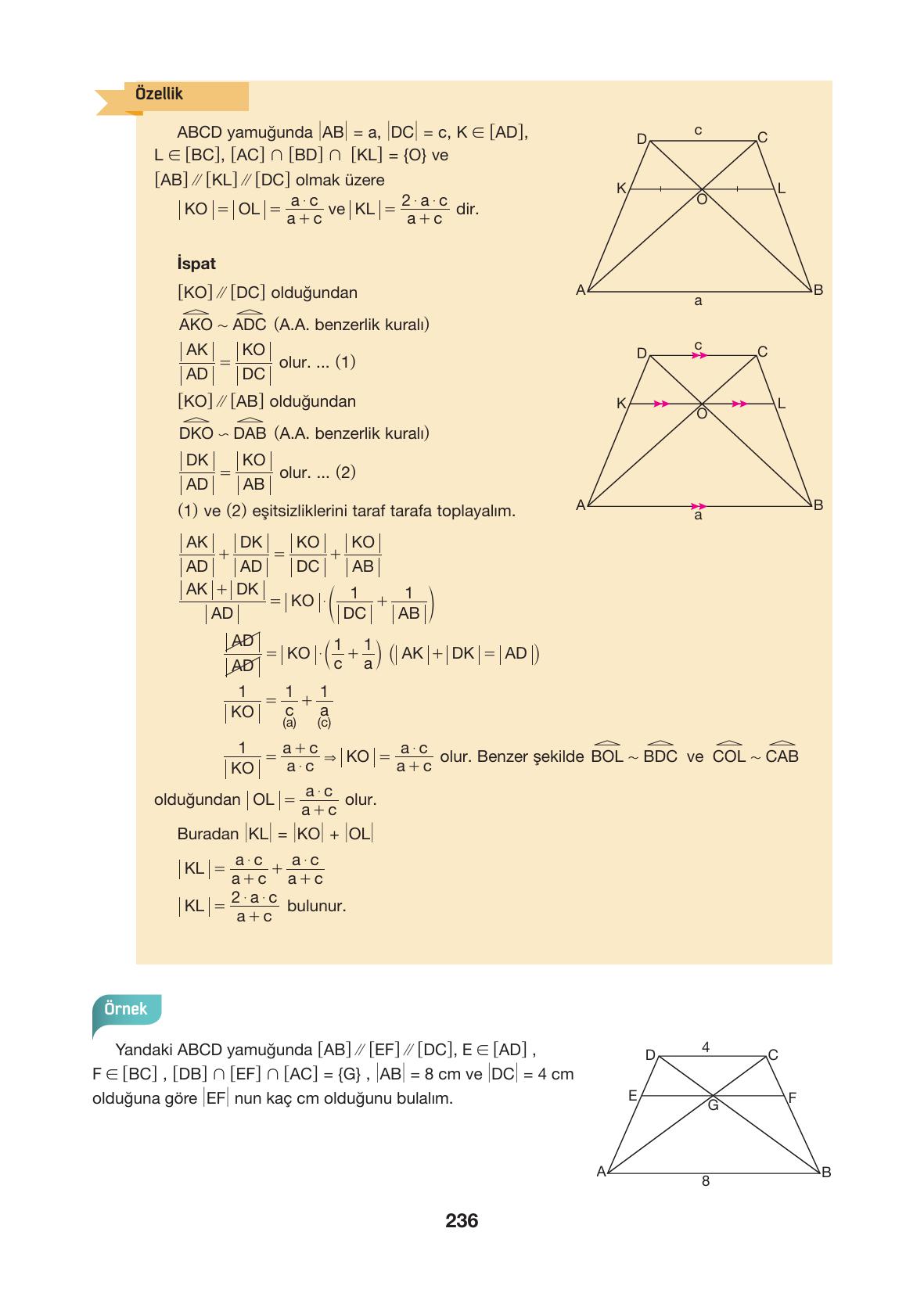 10. Sınıf Hecce Yayıncılık Matematik Ders Kitabı Sayfa 236 Cevapları 10. Sınıf Hecce Yayıncılık Matematik Ders Kitabı Sayfa 236 Cevapları