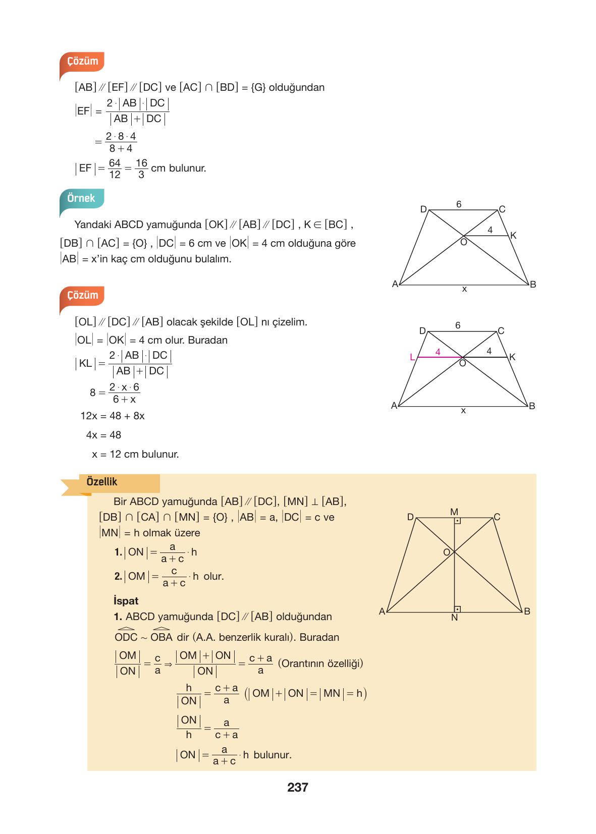 10. Sınıf Hecce Yayıncılık Matematik Ders Kitabı Sayfa 237 Cevapları 10. Sınıf Hecce Yayıncılık Matematik Ders Kitabı Sayfa 237 Cevapları
