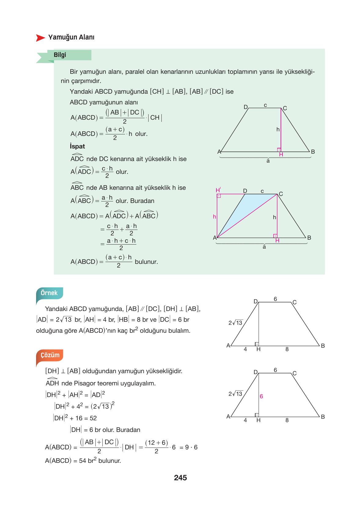 10. Sınıf Hecce Yayıncılık Matematik Ders Kitabı Sayfa 245 Cevapları 10. Sınıf Hecce Yayıncılık Matematik Ders Kitabı Sayfa 245 Cevapları