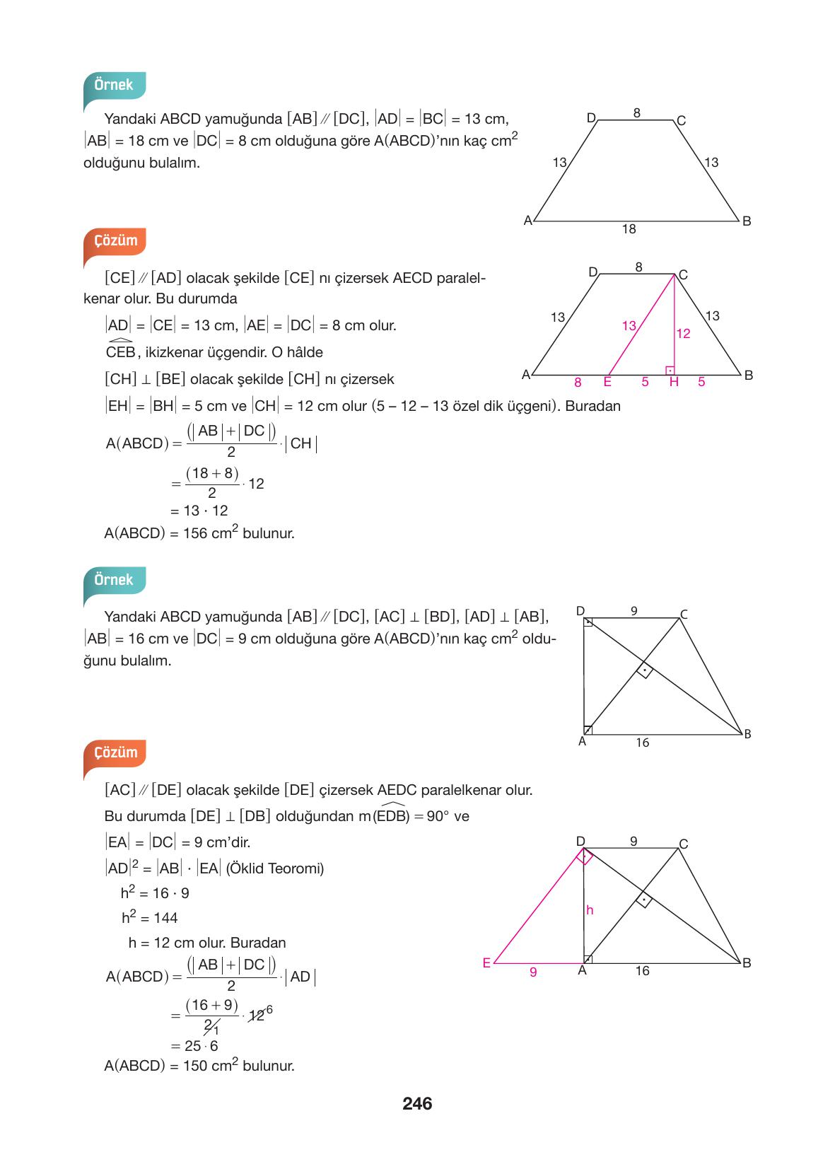 10. Sınıf Hecce Yayıncılık Matematik Ders Kitabı Sayfa 246 Cevapları 10. Sınıf Hecce Yayıncılık Matematik Ders Kitabı Sayfa 246 Cevapları