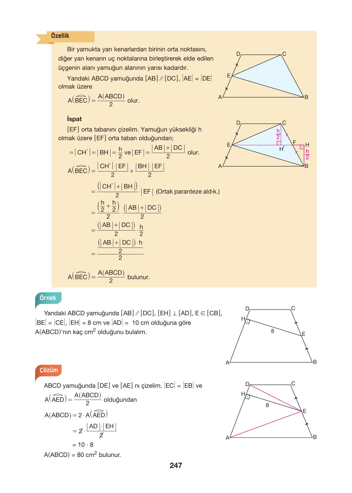 10. Sınıf Hecce Yayıncılık Matematik Ders Kitabı Sayfa 247 Cevapları