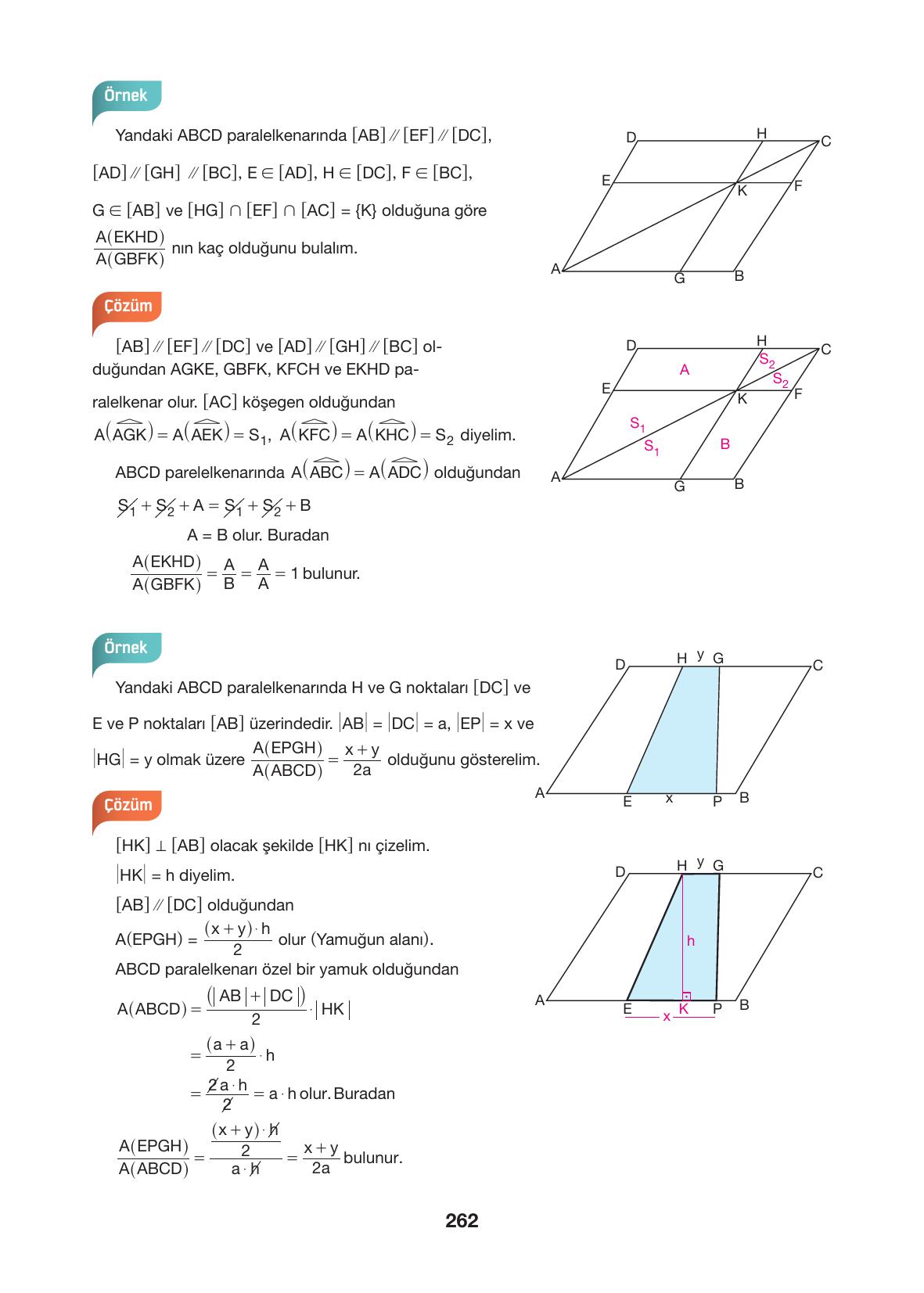10. Sınıf Hecce Yayıncılık Matematik Ders Kitabı Sayfa 262 Cevapları 10. Sınıf Hecce Yayıncılık Matematik Ders Kitabı Sayfa 262 Cevapları