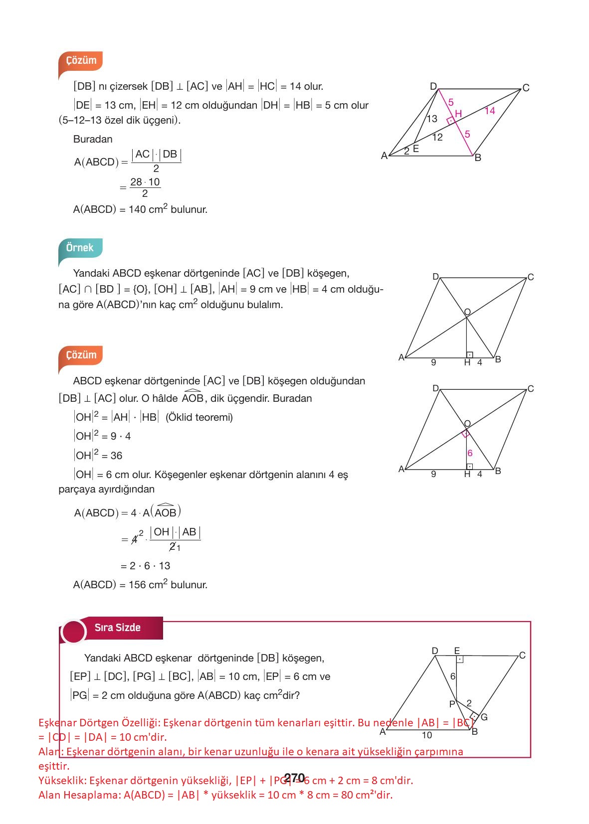 10. Sınıf Hecce Yayıncılık Matematik Ders Kitabı Sayfa 270 Cevapları 10. Sınıf Hecce Yayıncılık Matematik Ders Kitabı Sayfa 270 Cevapları