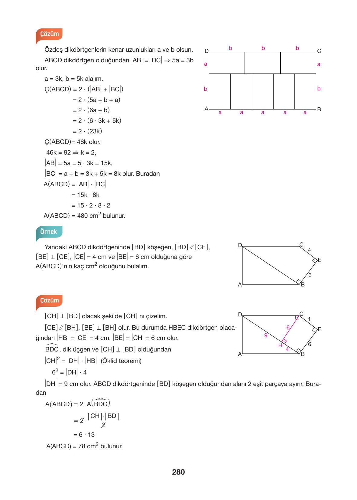 10. Sınıf Hecce Yayıncılık Matematik Ders Kitabı Sayfa 280 Cevapları 10. Sınıf Hecce Yayıncılık Matematik Ders Kitabı Sayfa 280 Cevapları