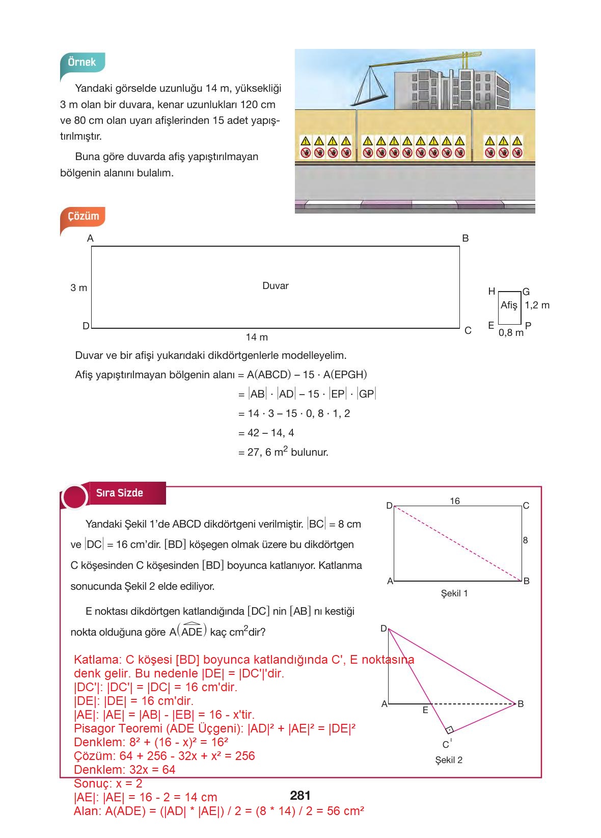 10. Sınıf Hecce Yayıncılık Matematik Ders Kitabı Sayfa 281 Cevapları 10. Sınıf Hecce Yayıncılık Matematik Ders Kitabı Sayfa 281 Cevapları