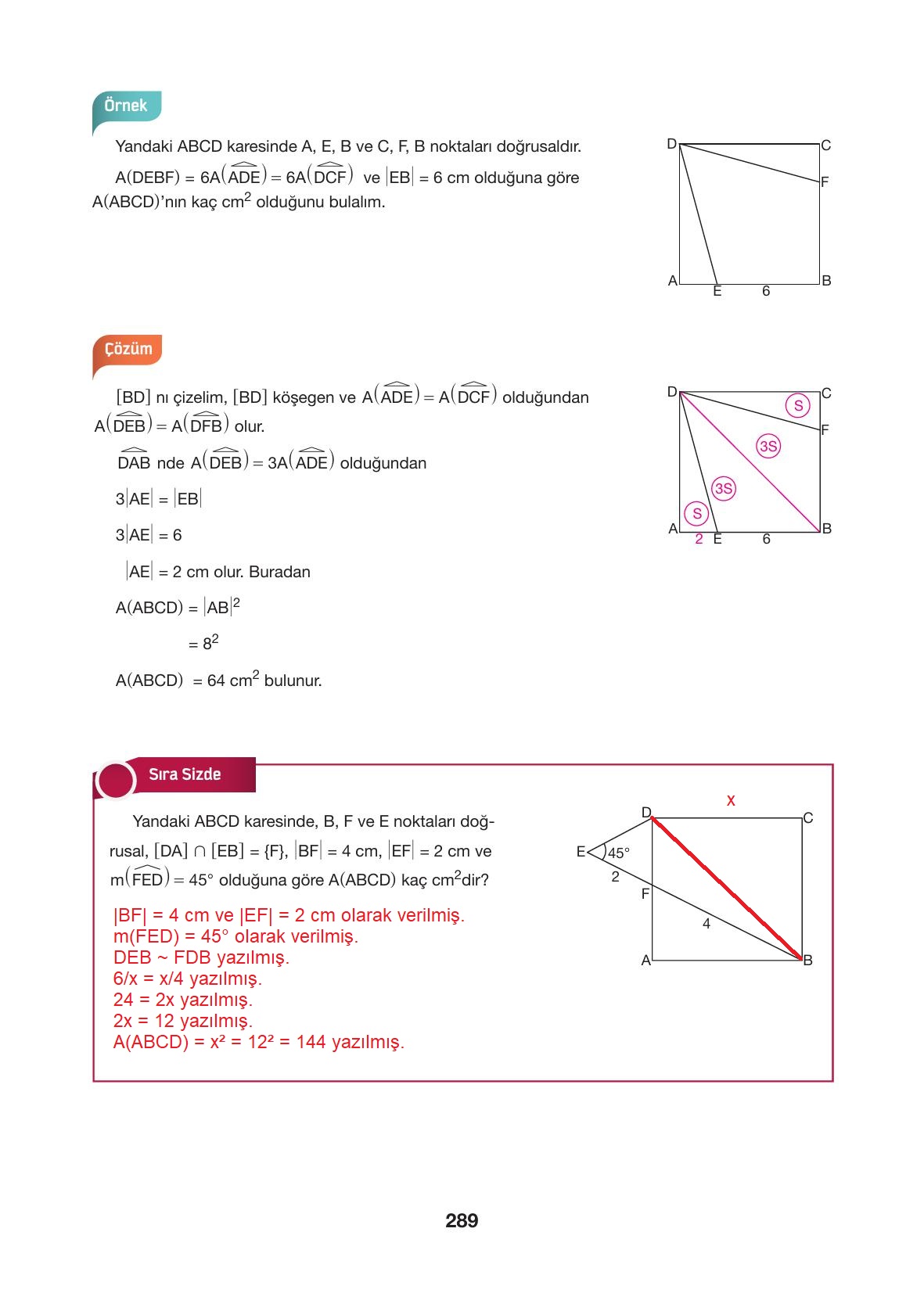 10. Sınıf Hecce Yayıncılık Matematik Ders Kitabı Sayfa 289 Cevapları 10. Sınıf Hecce Yayıncılık Matematik Ders Kitabı Sayfa 289 Cevapları