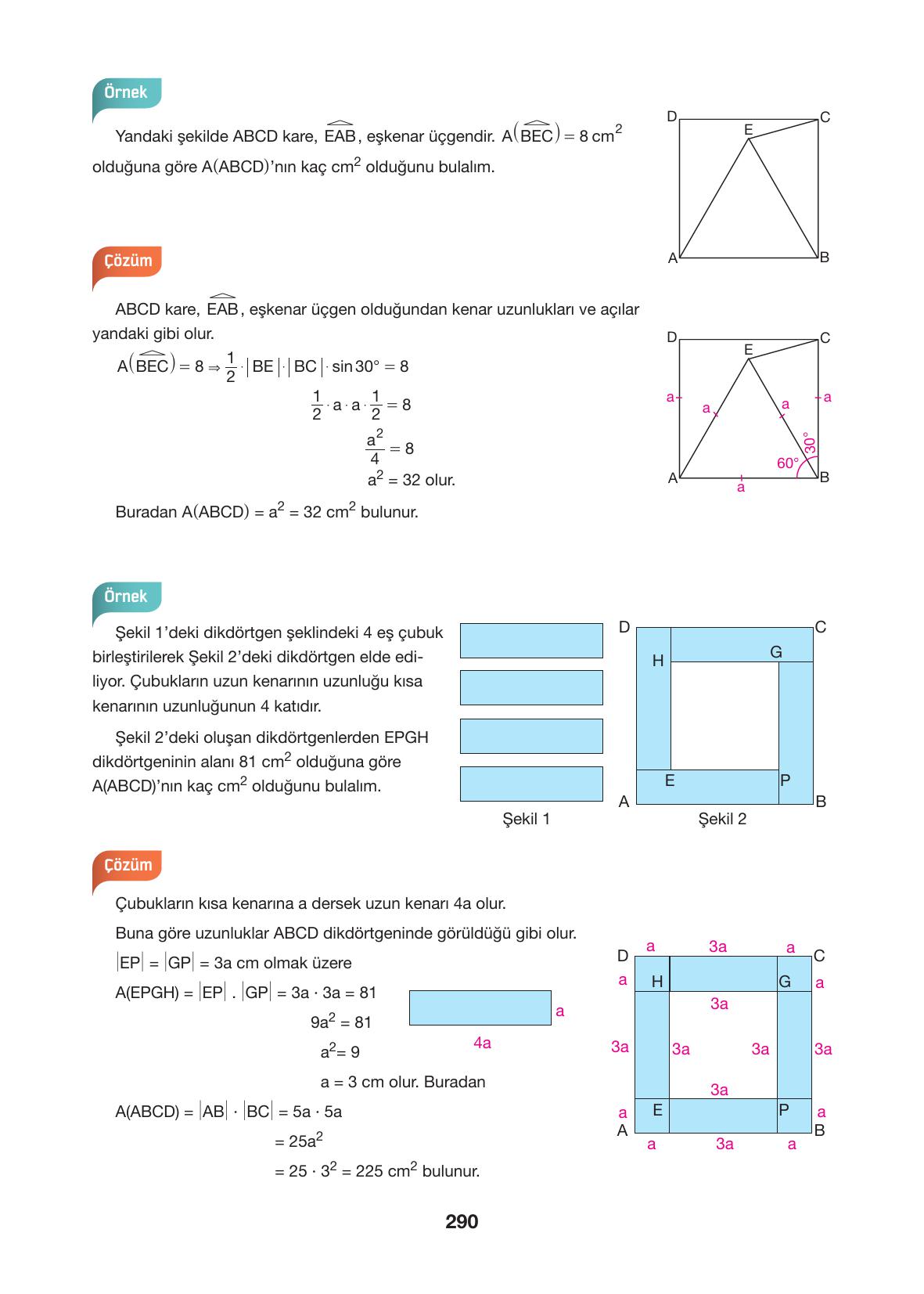 10. Sınıf Hecce Yayıncılık Matematik Ders Kitabı Sayfa 290 Cevapları 10. Sınıf Hecce Yayıncılık Matematik Ders Kitabı Sayfa 290 Cevapları