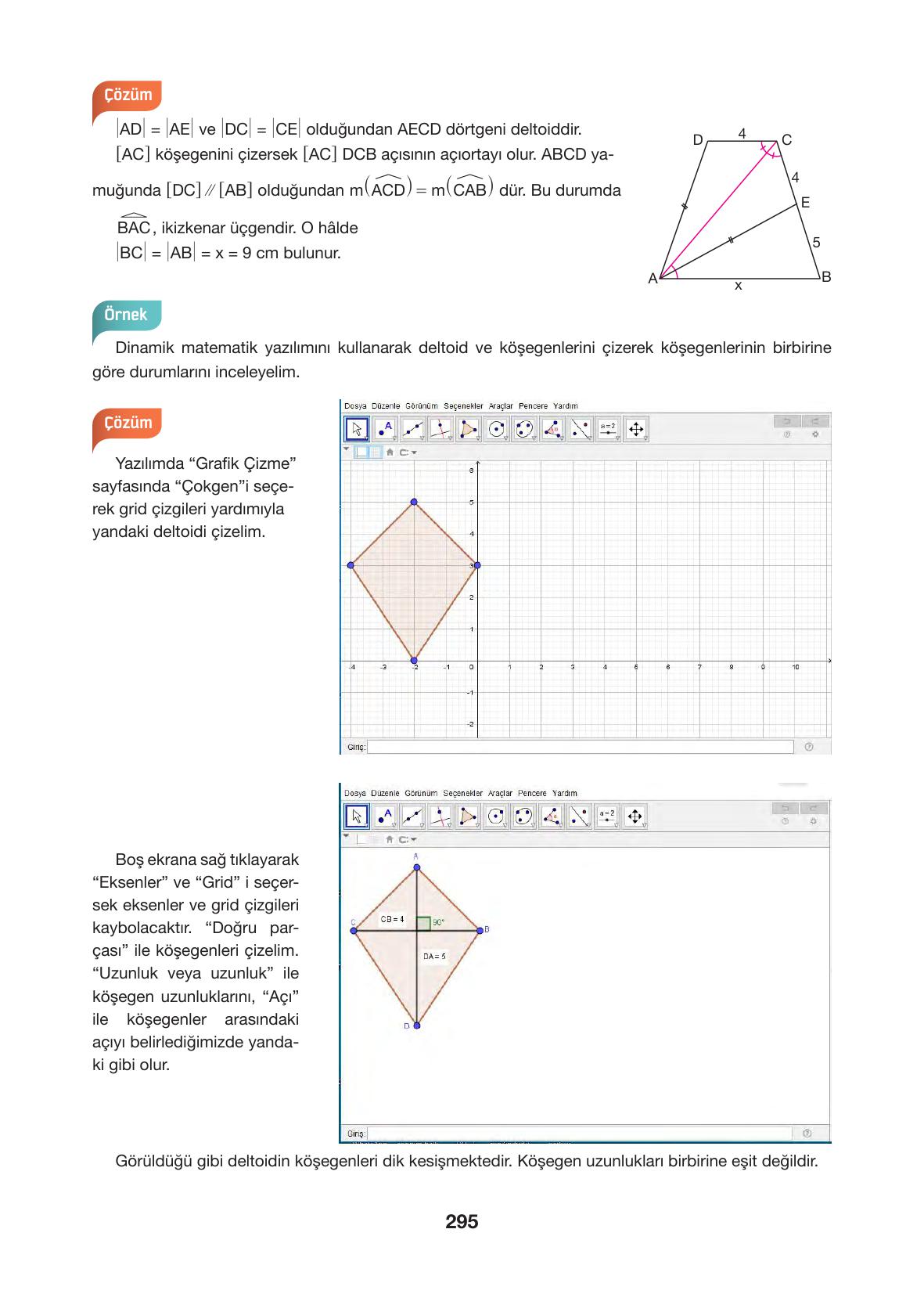 10. Sınıf Hecce Yayıncılık Matematik Ders Kitabı Sayfa 295 Cevapları 10. Sınıf Hecce Yayıncılık Matematik Ders Kitabı Sayfa 295 Cevapları