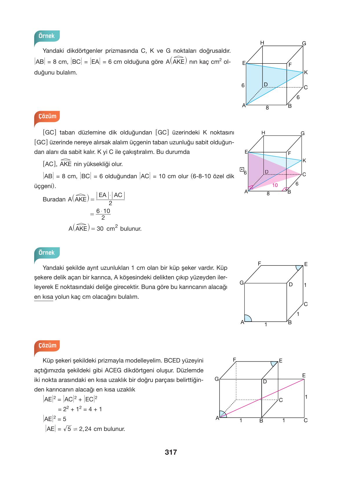 10. Sınıf Hecce Yayıncılık Matematik Ders Kitabı Sayfa 317 Cevapları 10. Sınıf Hecce Yayıncılık Matematik Ders Kitabı Sayfa 317 Cevapları