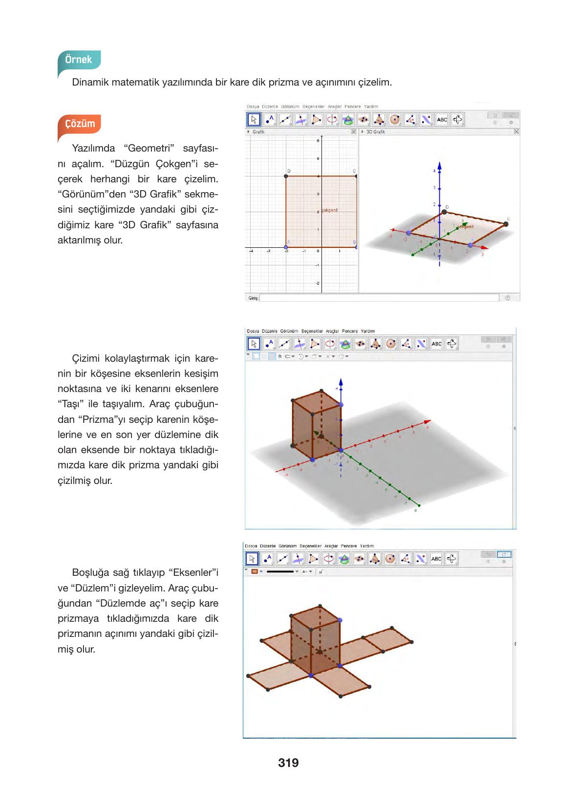 10. Sınıf Hecce Yayıncılık Matematik Ders Kitabı Sayfa 319 Cevapları 10. Sınıf Hecce Yayıncılık Matematik Ders Kitabı Sayfa 319 Cevapları