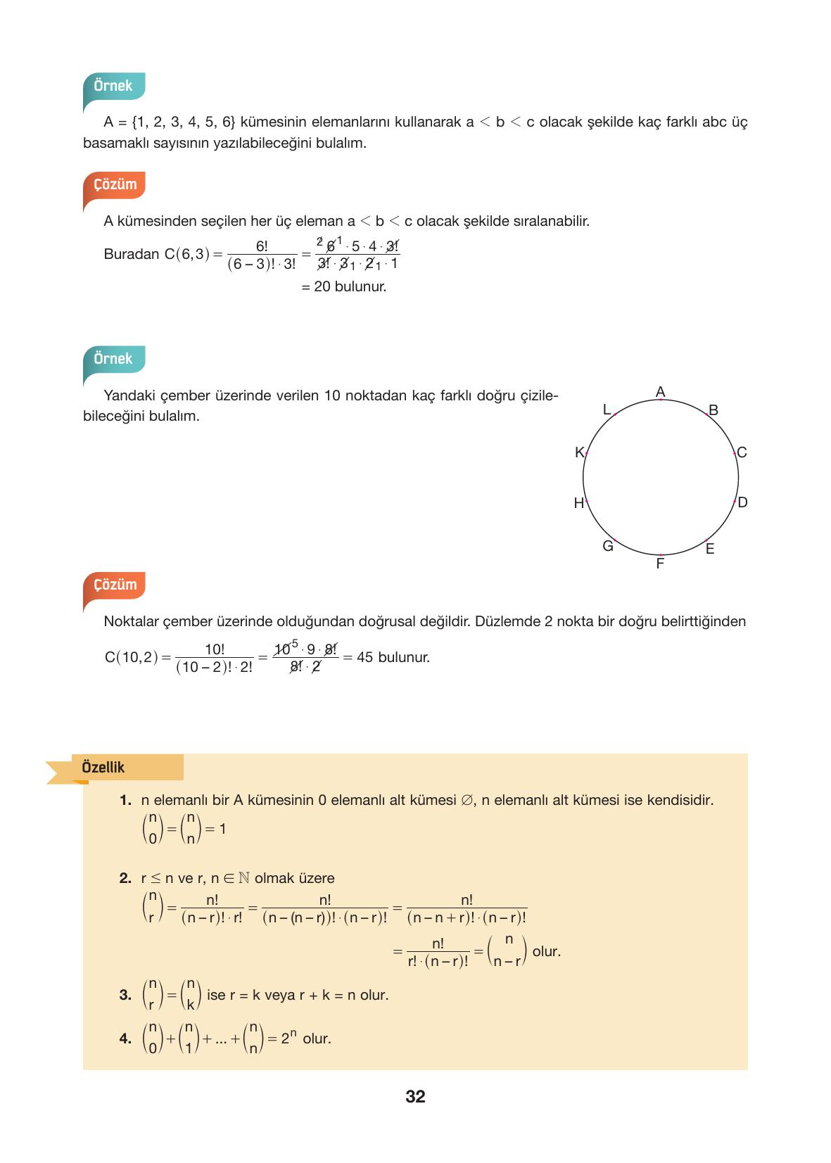 10. Sınıf Hecce Yayıncılık Matematik Ders Kitabı Sayfa 32 Cevapları 10. Sınıf Hecce Yayıncılık Matematik Ders Kitabı Sayfa 32 Cevapları