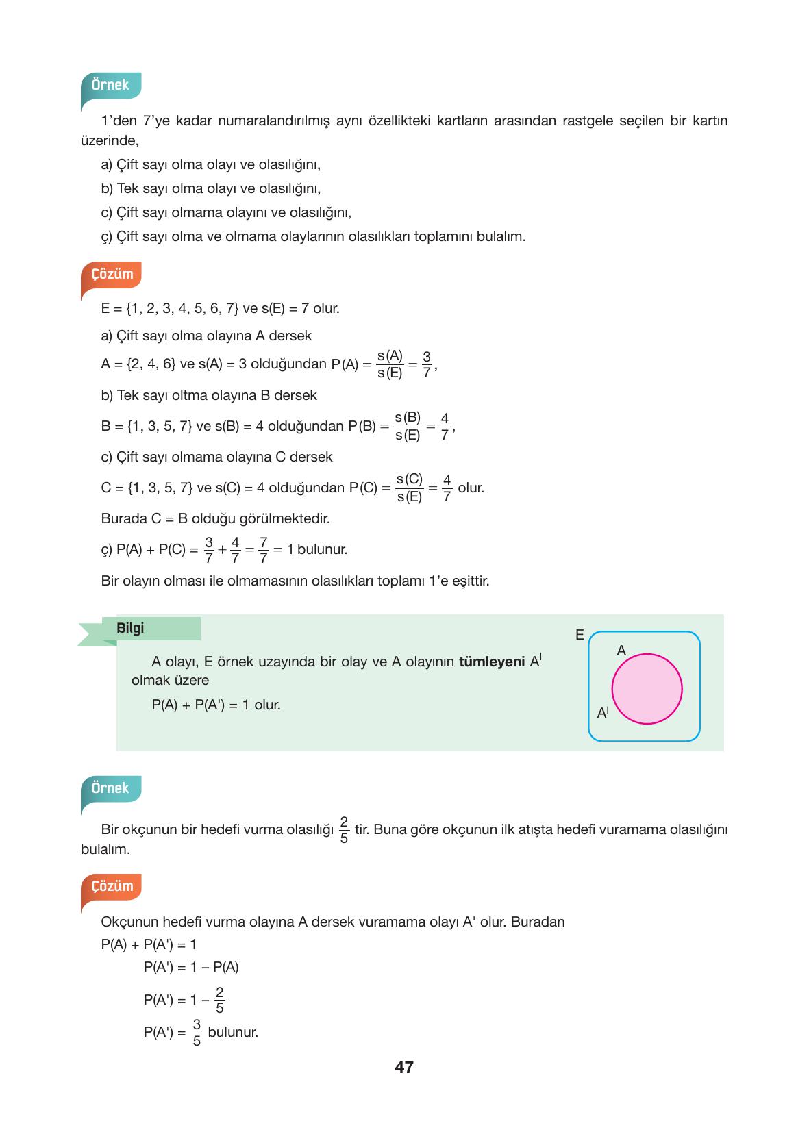10. Sınıf Hecce Yayıncılık Matematik Ders Kitabı Sayfa 47 Cevapları 10. Sınıf Hecce Yayıncılık Matematik Ders Kitabı Sayfa 47 Cevapları