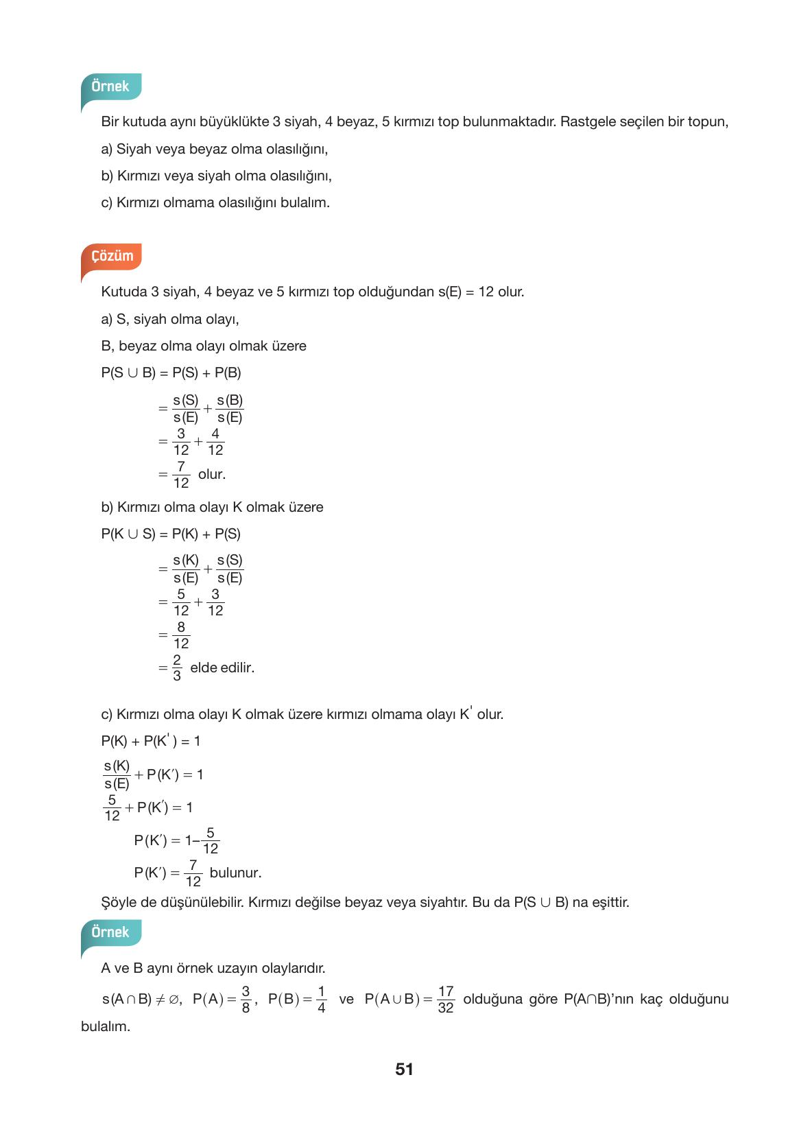 10. Sınıf Hecce Yayıncılık Matematik Ders Kitabı Sayfa 51 Cevapları 10. Sınıf Hecce Yayıncılık Matematik Ders Kitabı Sayfa 51 Cevapları