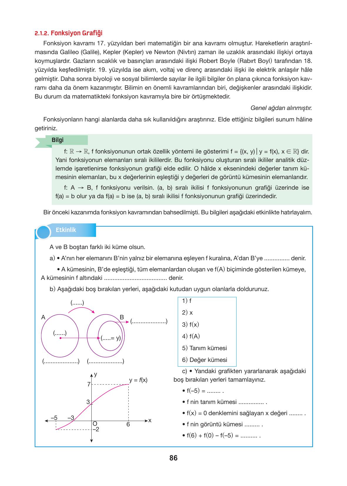 10. Sınıf Hecce Yayıncılık Matematik Ders Kitabı Sayfa 86 Cevapları 10. Sınıf Hecce Yayıncılık Matematik Ders Kitabı Sayfa 86 Cevapları