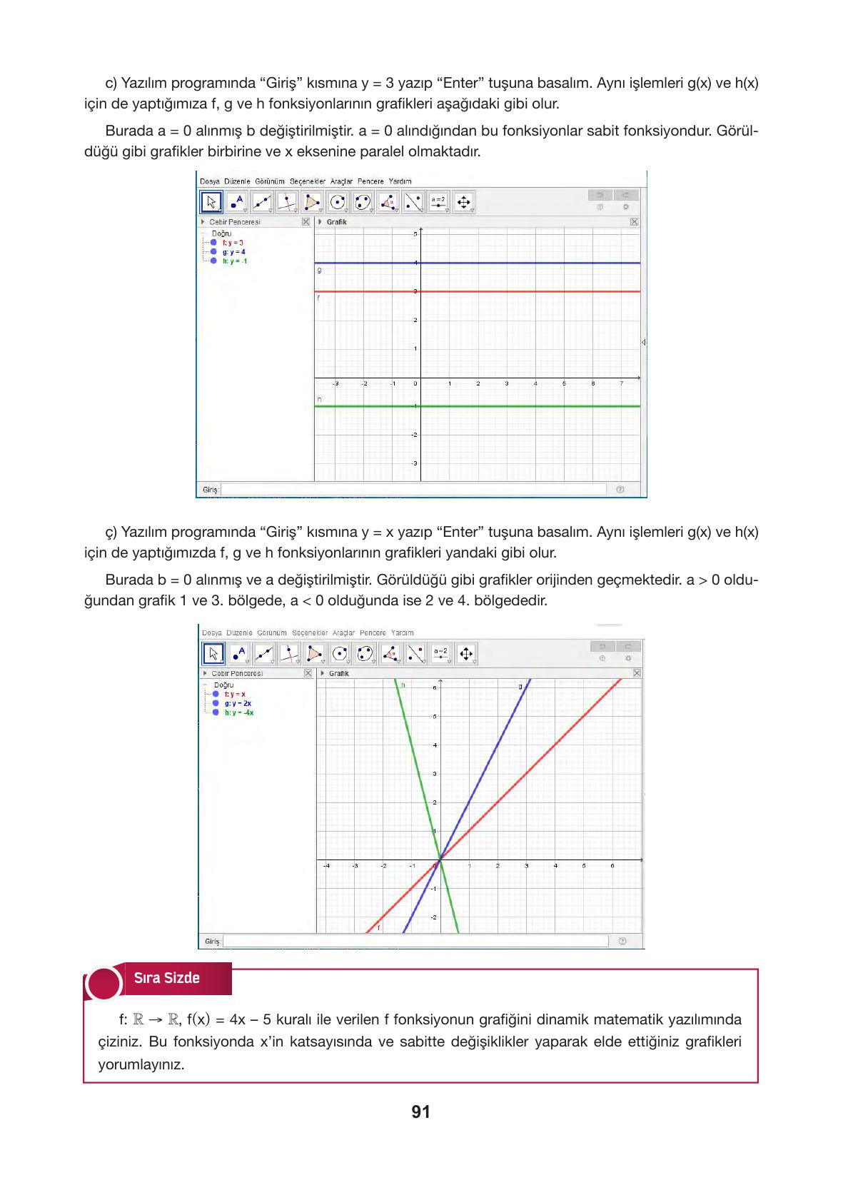 10. Sınıf Hecce Yayıncılık Matematik Ders Kitabı Sayfa 91 Cevapları 10. Sınıf Hecce Yayıncılık Matematik Ders Kitabı Sayfa 91 Cevapları