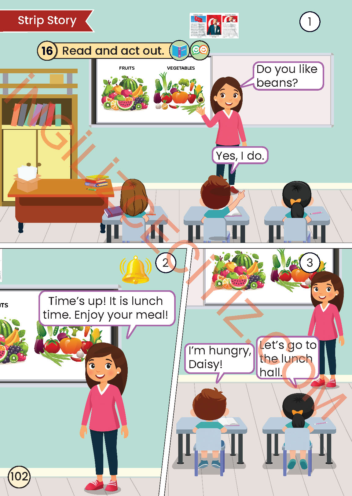 2. Sınıf Meb Yayınları İngilizce Ders Kitabı Sayfa 102 Cevapları