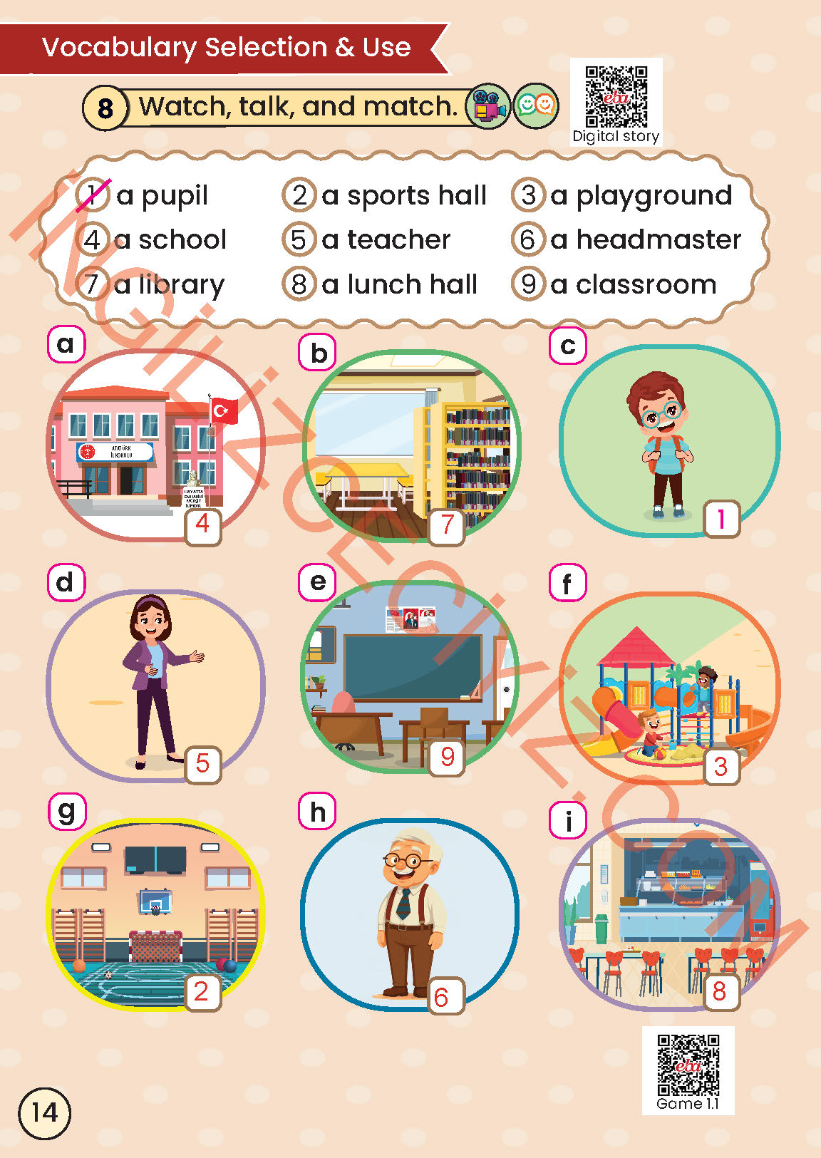 2. Sınıf Meb Yayınları İngilizce Ders Kitabı Sayfa 14 Cevapları