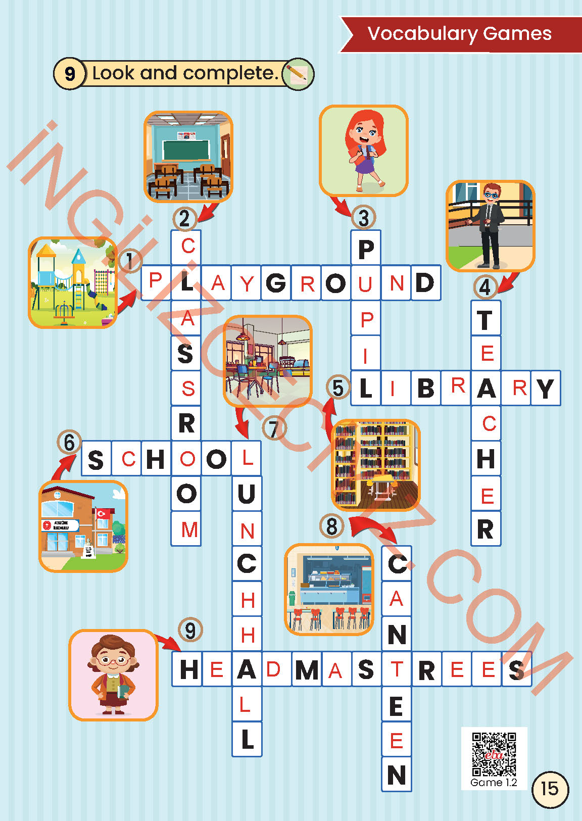 2. Sınıf Meb Yayınları İngilizce Ders Kitabı Sayfa 15 Cevapları