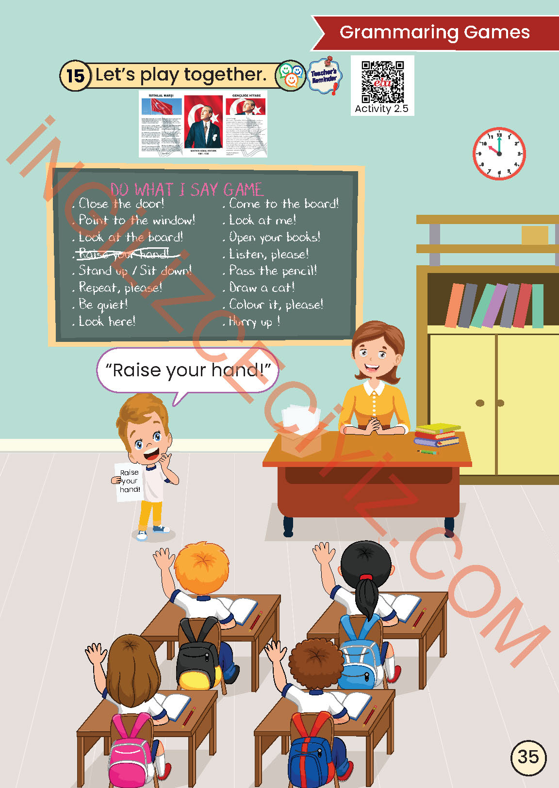 2. Sınıf Meb Yayınları İngilizce Ders Kitabı Sayfa 35 Cevapları