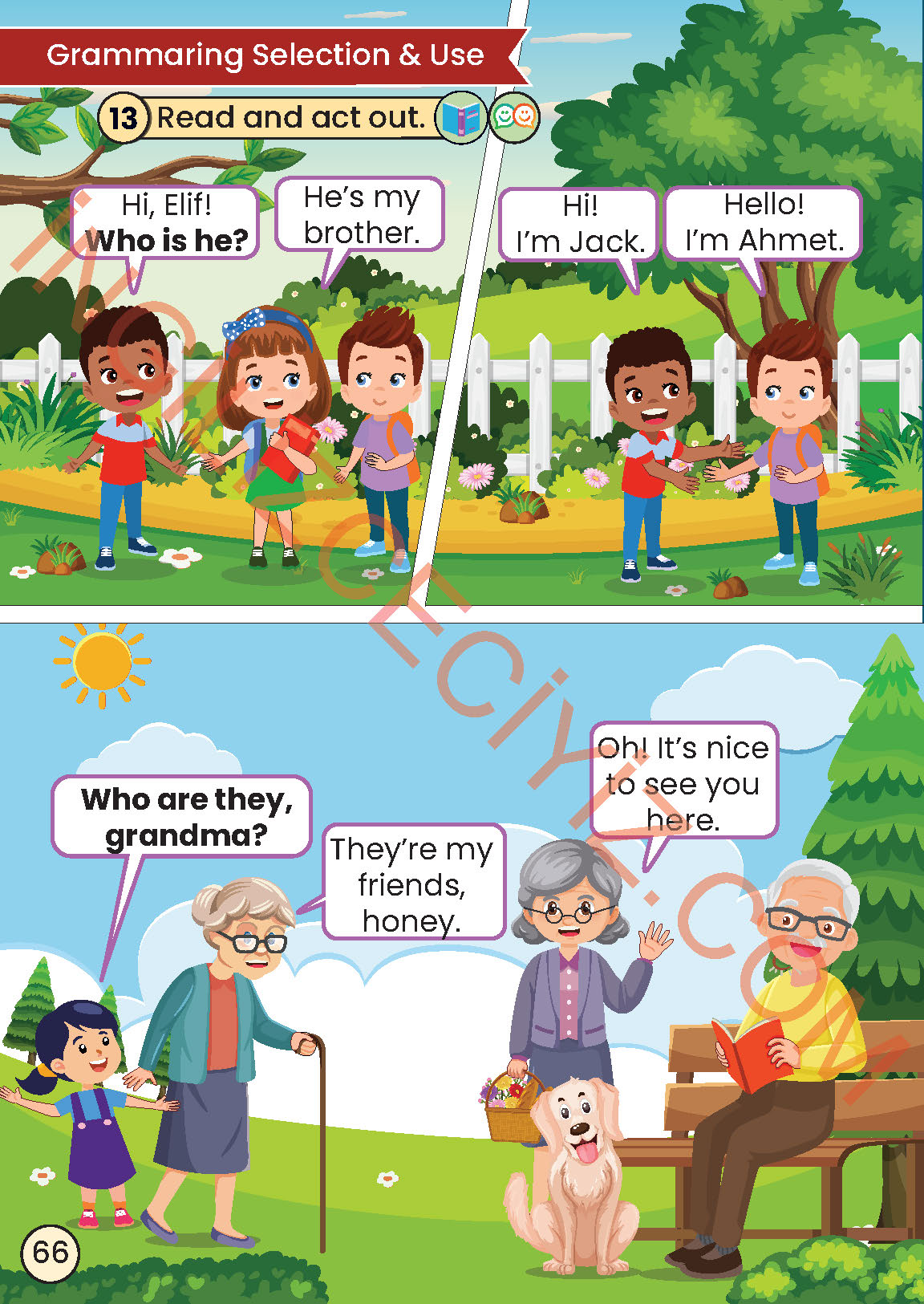 2. Sınıf Meb Yayınları İngilizce Ders Kitabı Sayfa 66 Cevapları