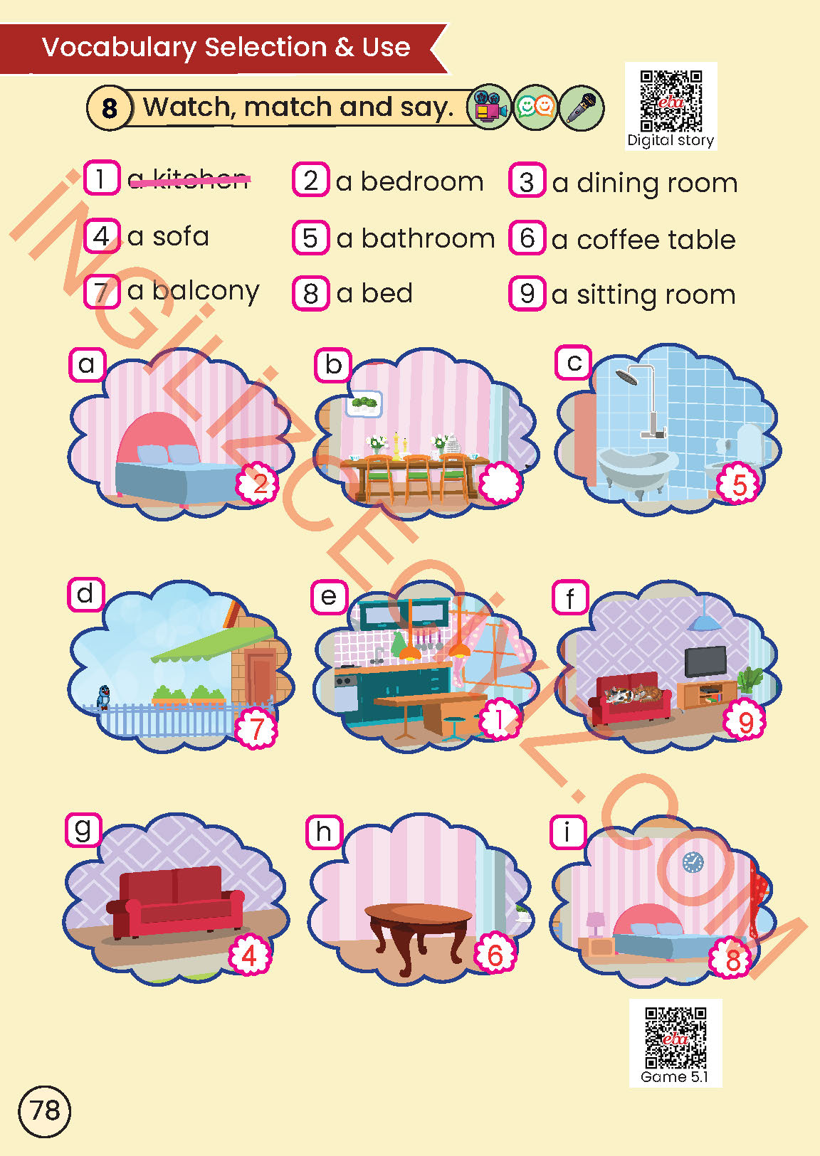 2. Sınıf Meb Yayınları İngilizce Ders Kitabı Sayfa 78 Cevapları